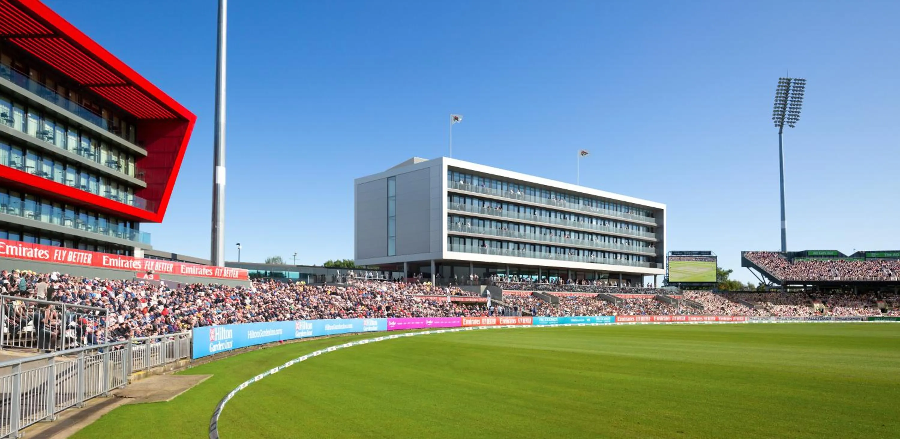 Property building in Hilton Garden Inn Manchester Emirates Old Trafford