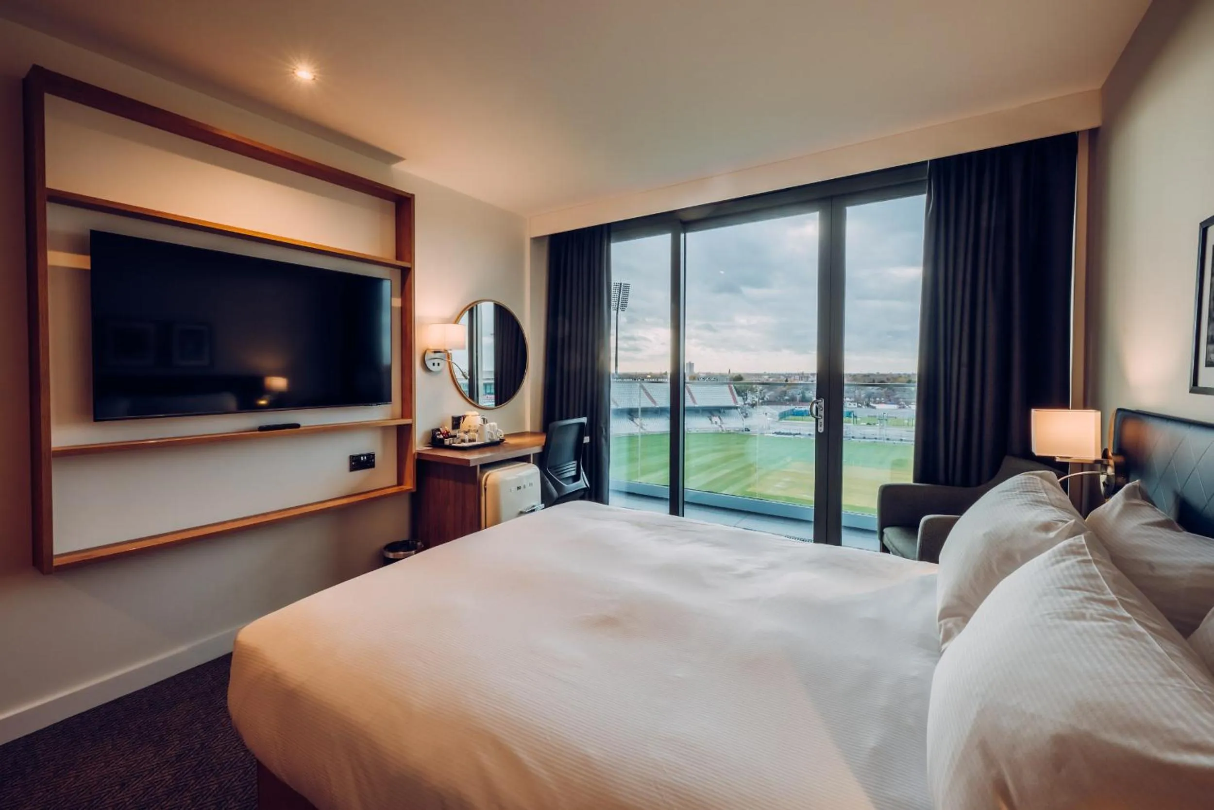 Bed in Hilton Garden Inn Manchester Emirates Old Trafford