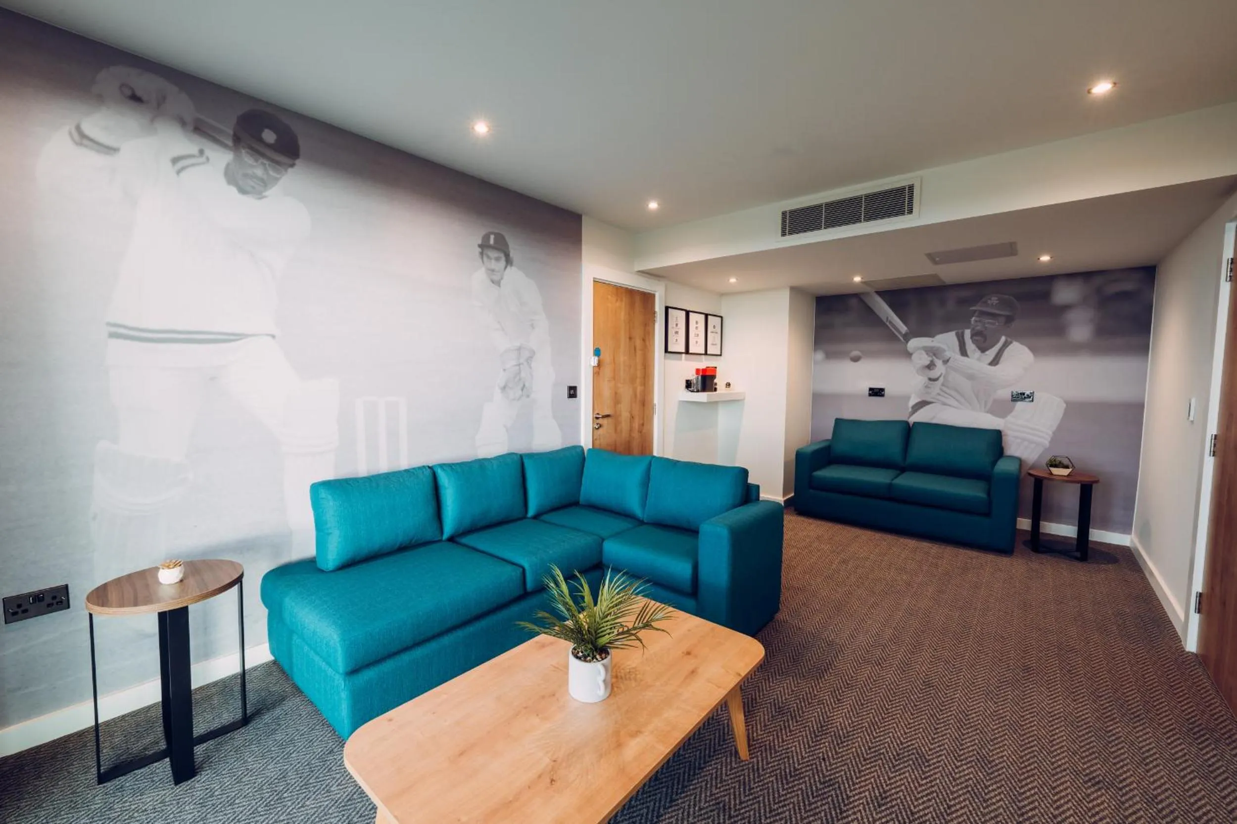 Living room in Hilton Garden Inn Manchester Emirates Old Trafford