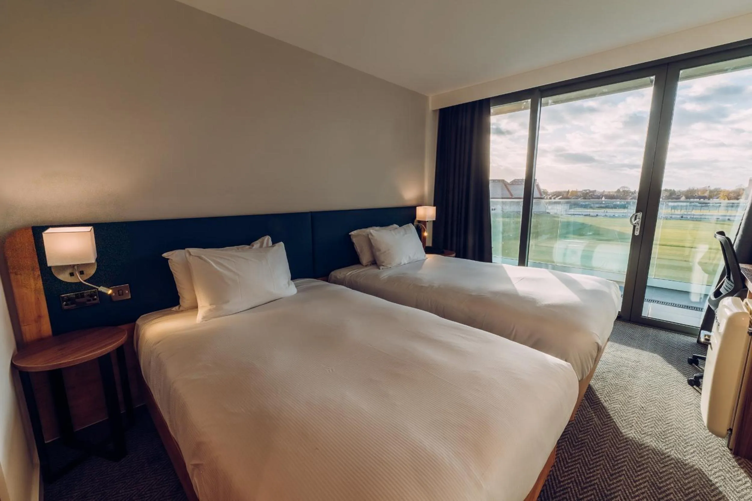 Bed in Hilton Garden Inn Manchester Emirates Old Trafford