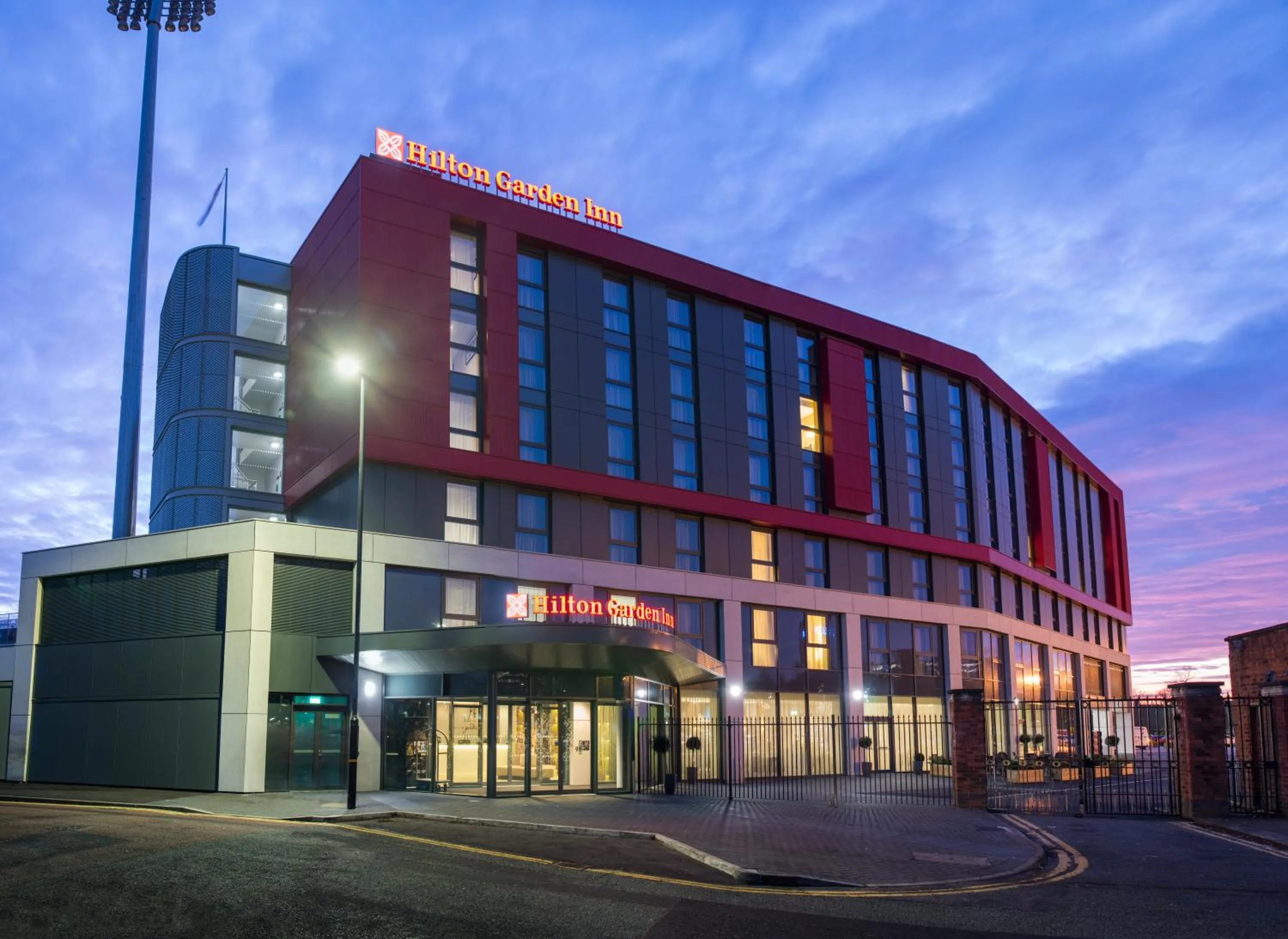 Property building in Hilton Garden Inn Manchester Emirates Old Trafford