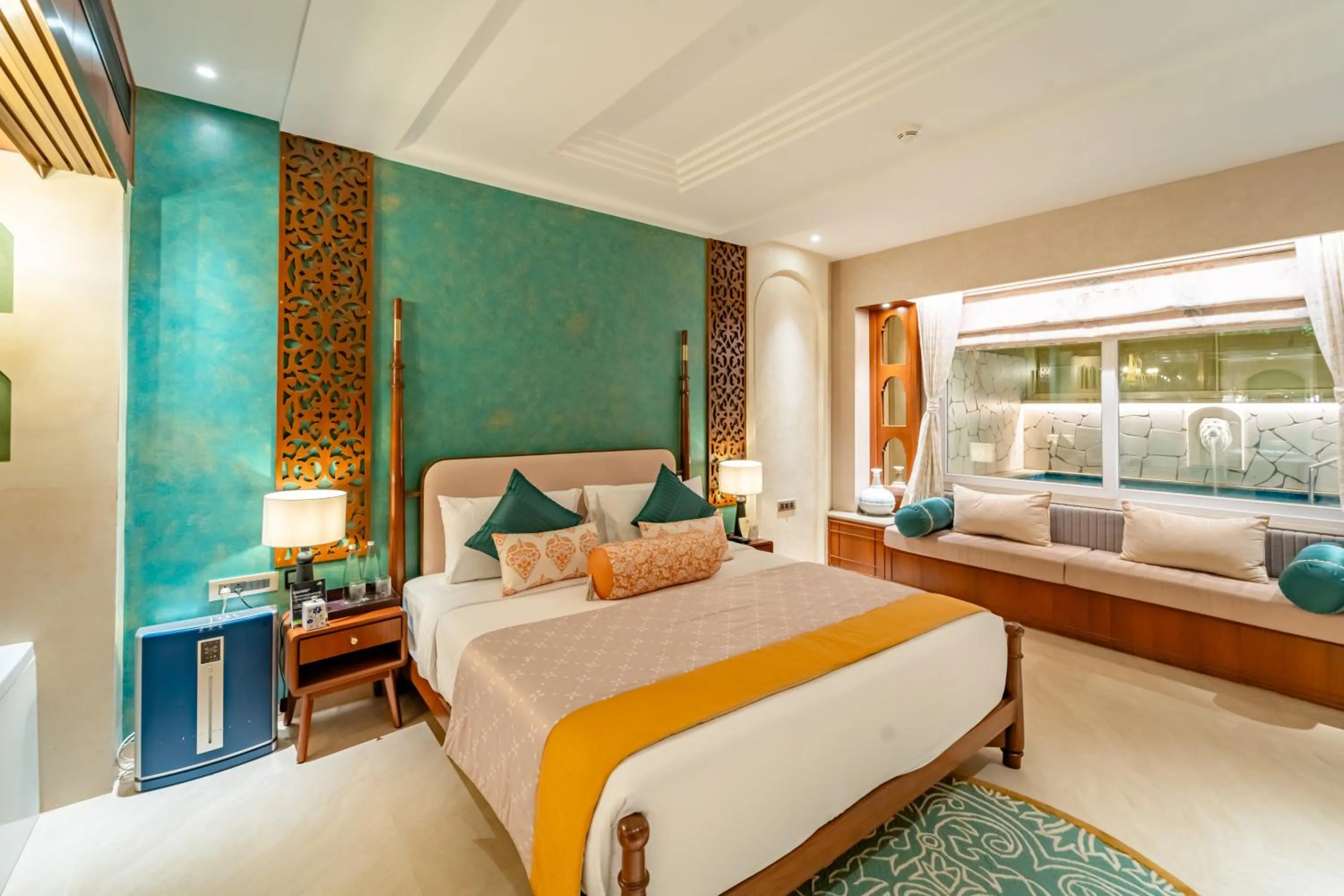 Bedroom, Bed in Sayaji Indore