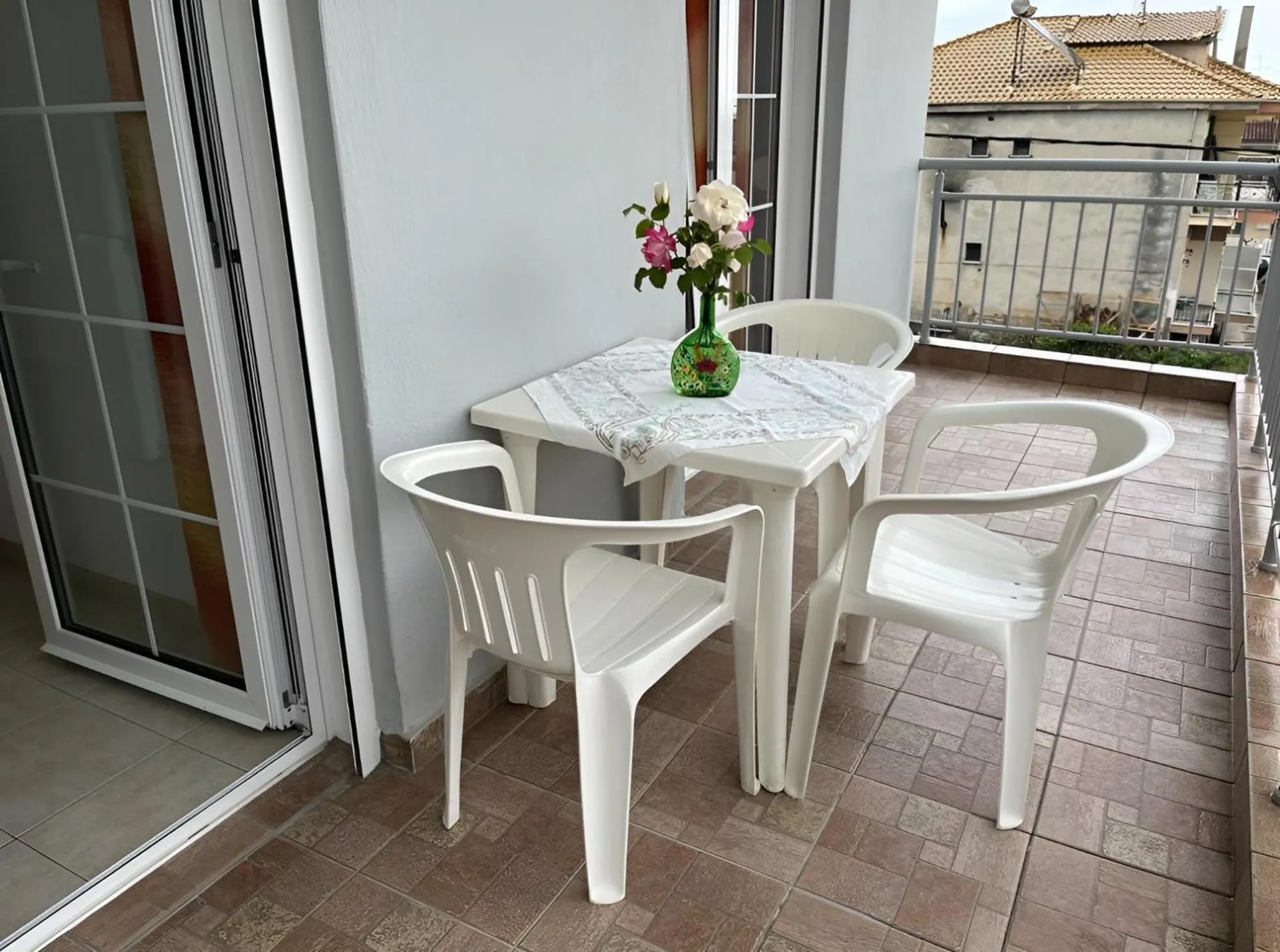 Balcony/Terrace in Chrysa Rooms