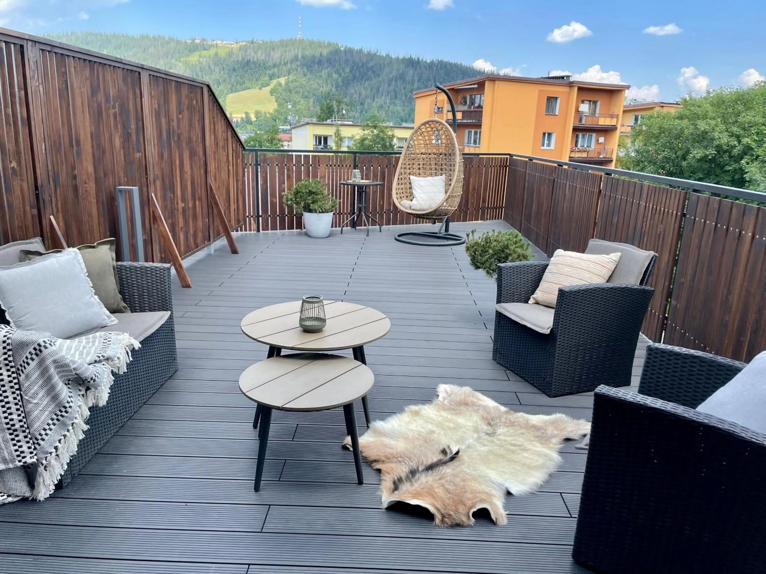 Balcony/Terrace in Apartamenty i Pokoje Krupówki 49