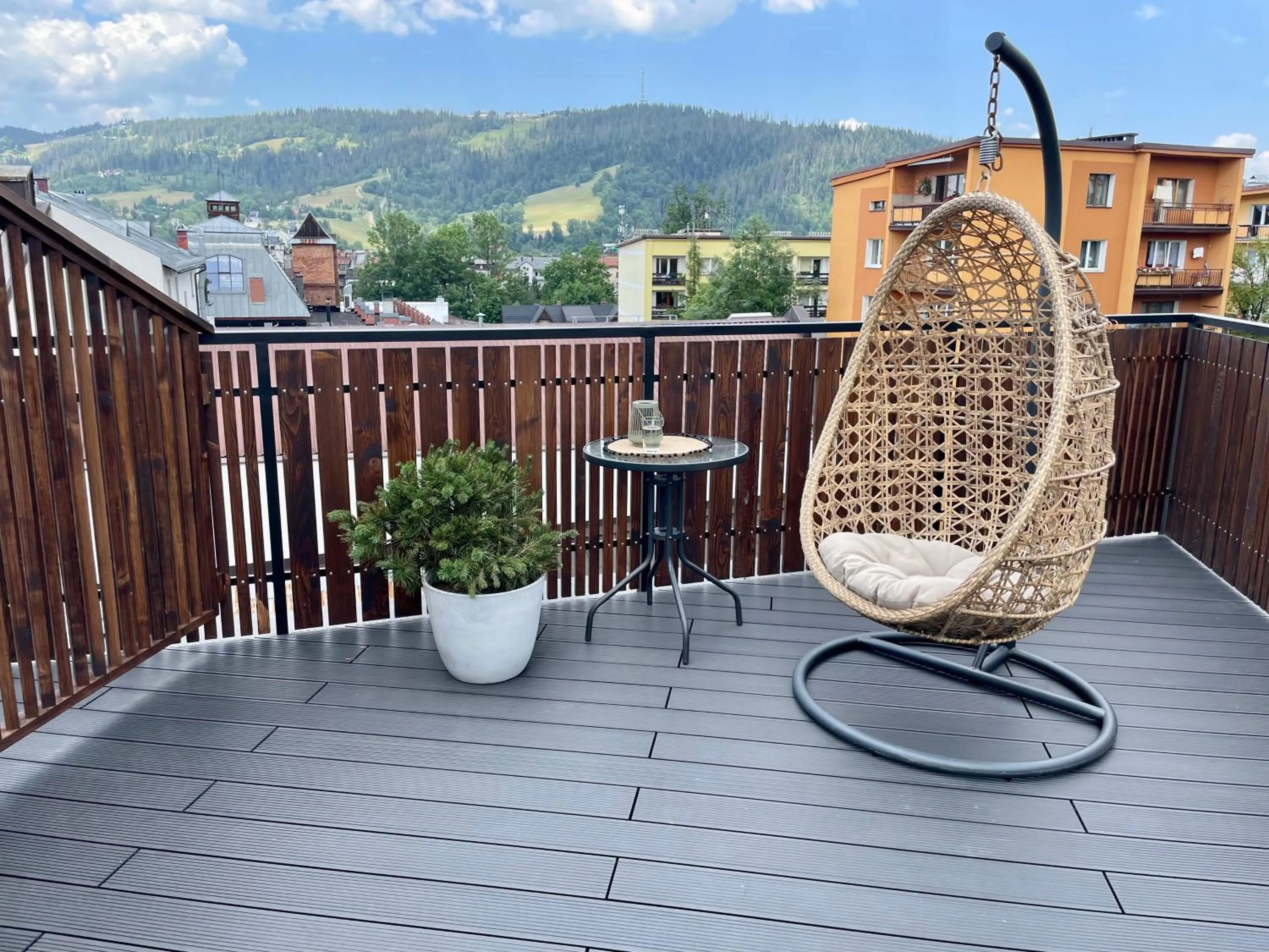 Balcony/Terrace in Apartamenty i Pokoje Krupówki 49