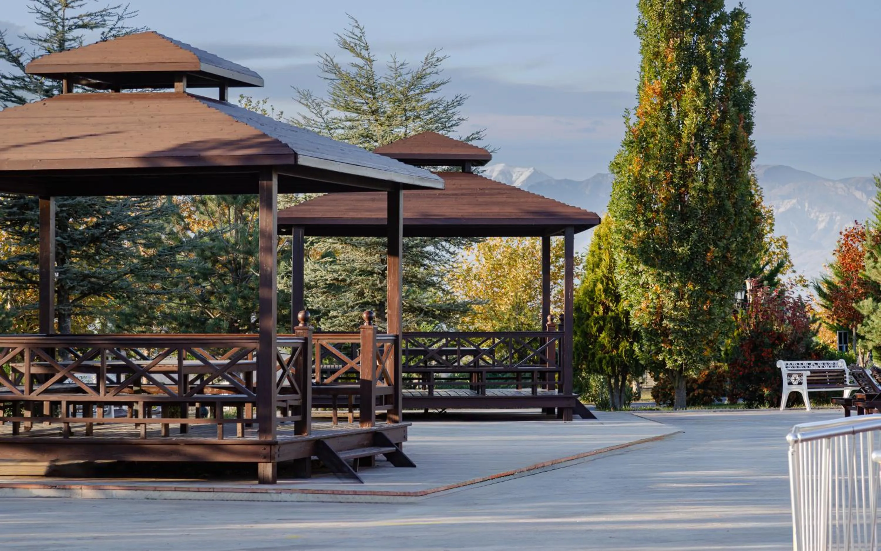 Swimming pool in Shamakhi Palace Sharadil