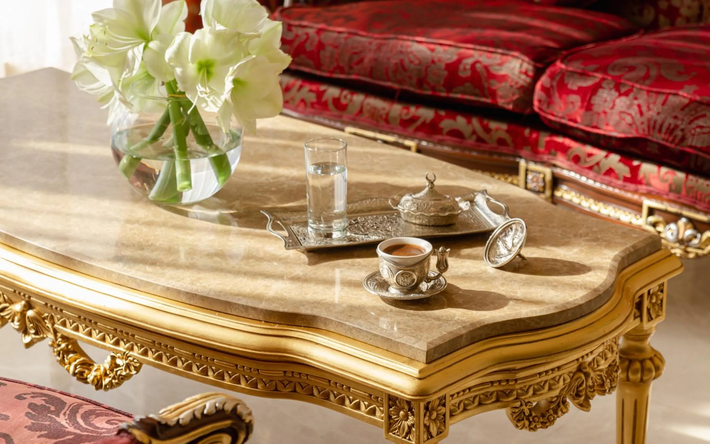 Drinks in Shamakhi Palace Sharadil