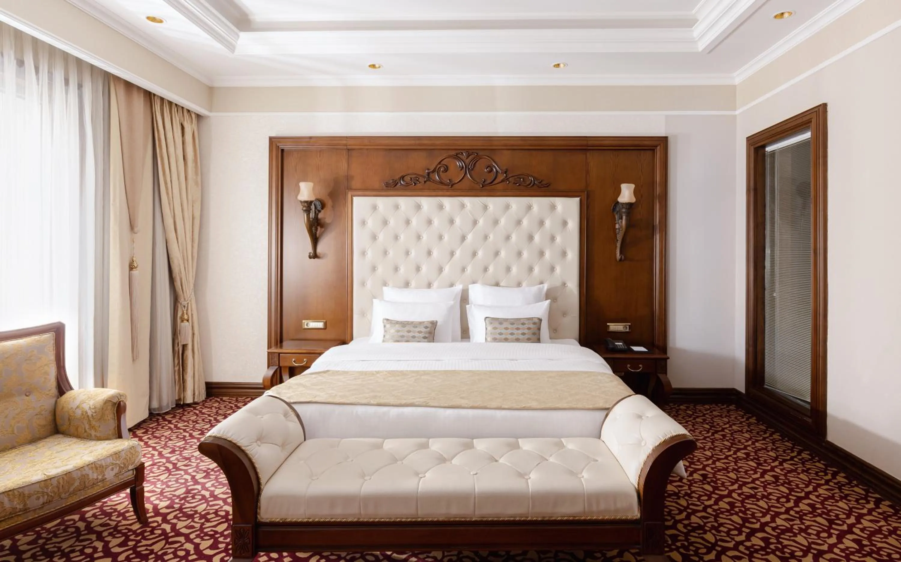 Bedroom, Bed in Shamakhi Palace Sharadil