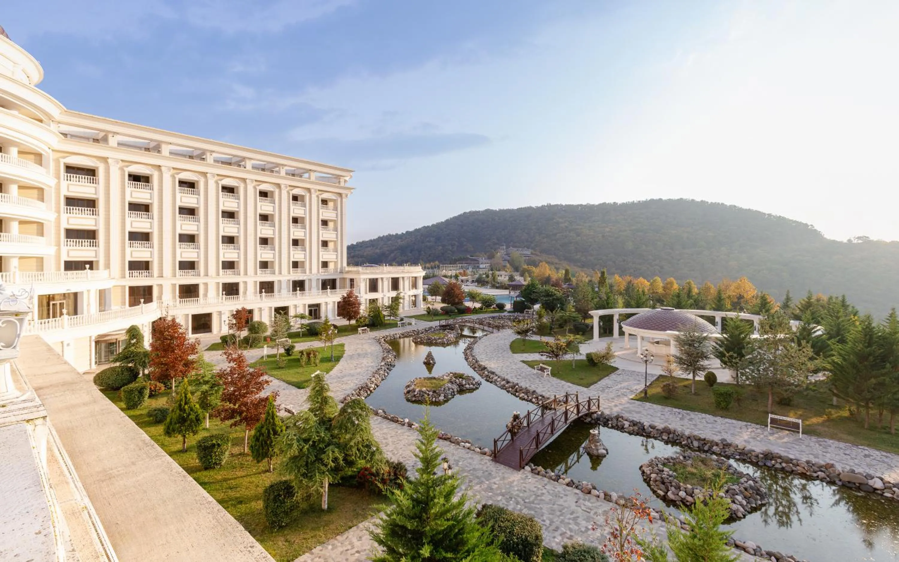 Facade/entrance in Shamakhi Palace Sharadil