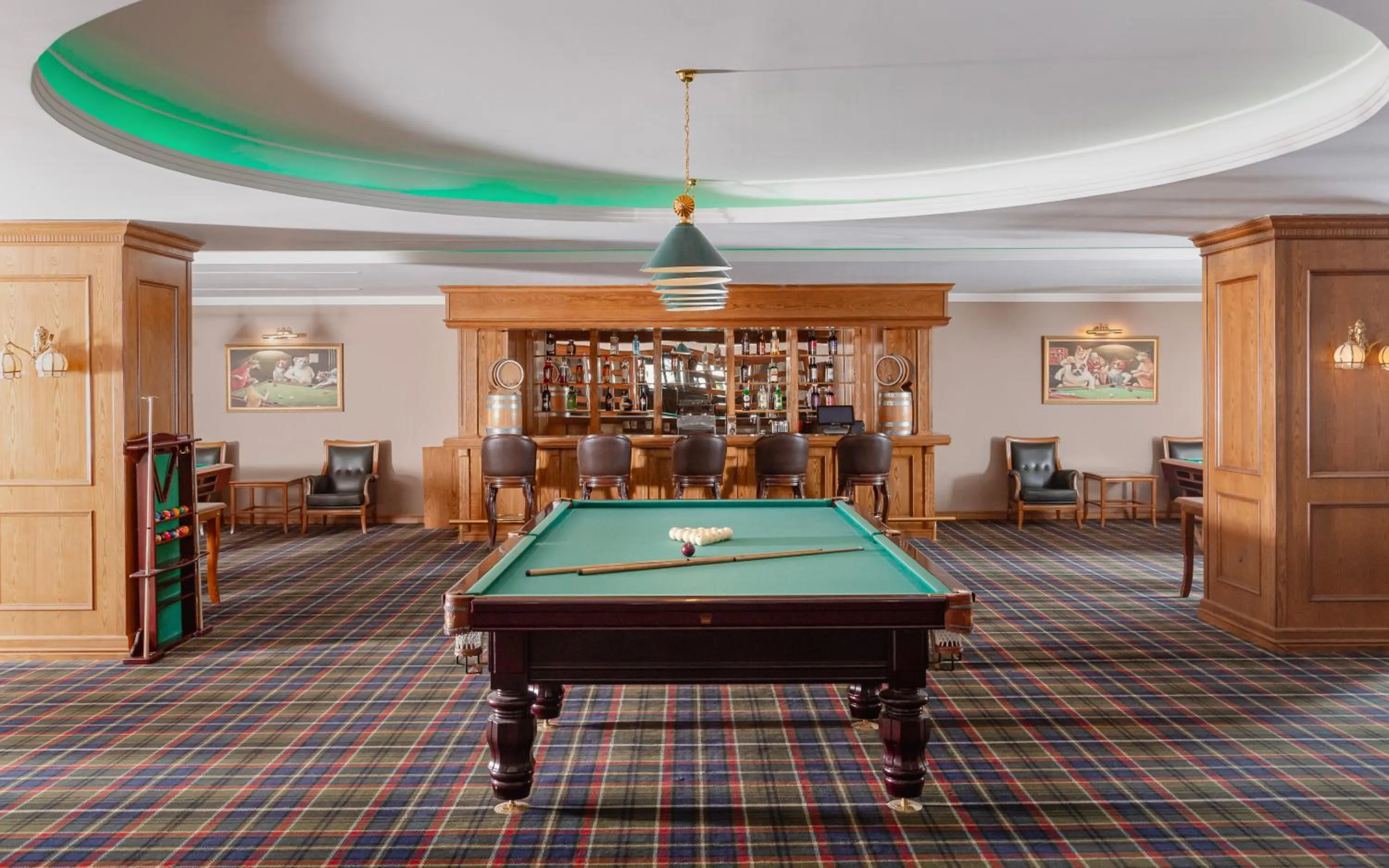 Billiard in Shamakhi Palace Sharadil