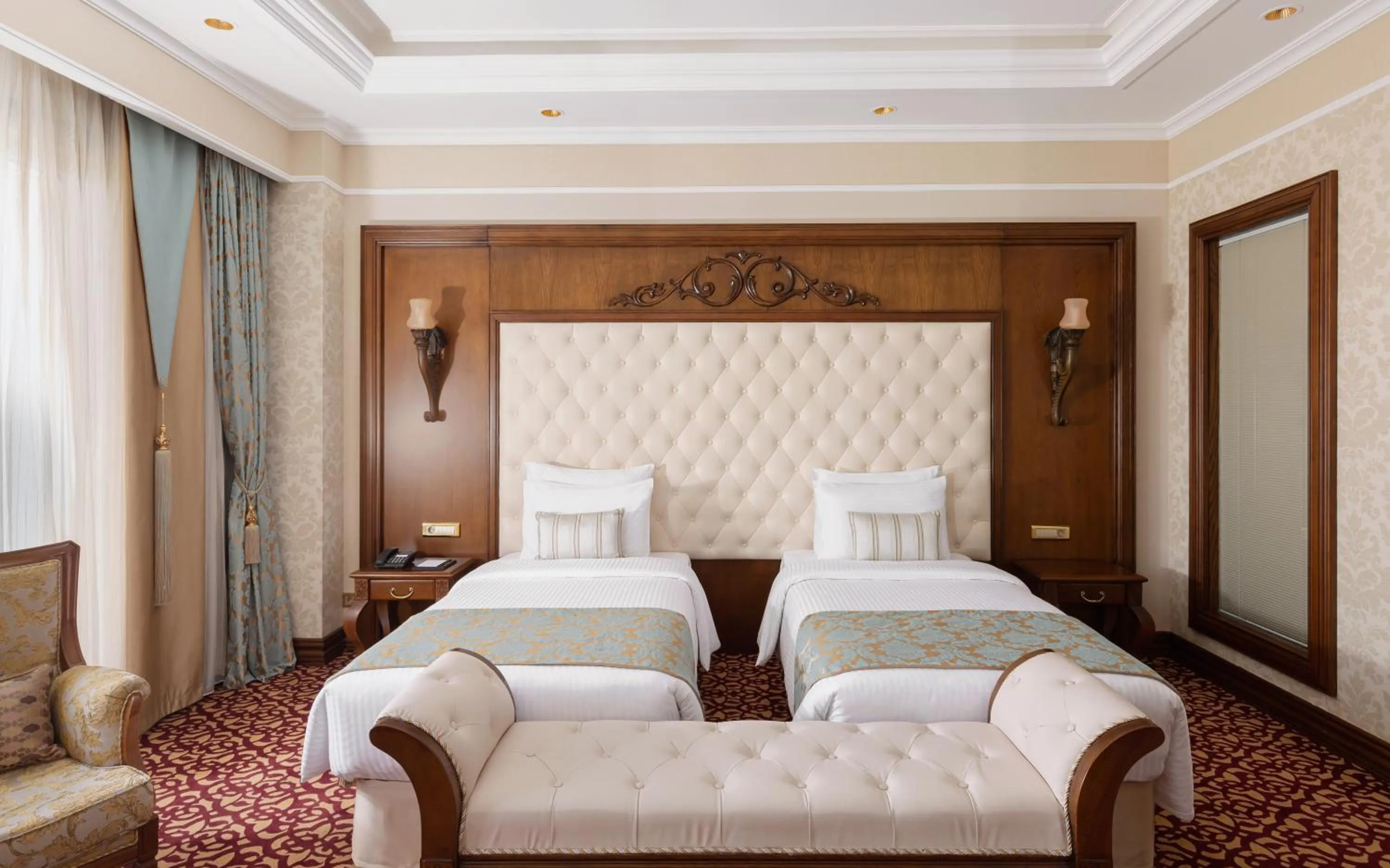 Bedroom, Bed in Shamakhi Palace Sharadil