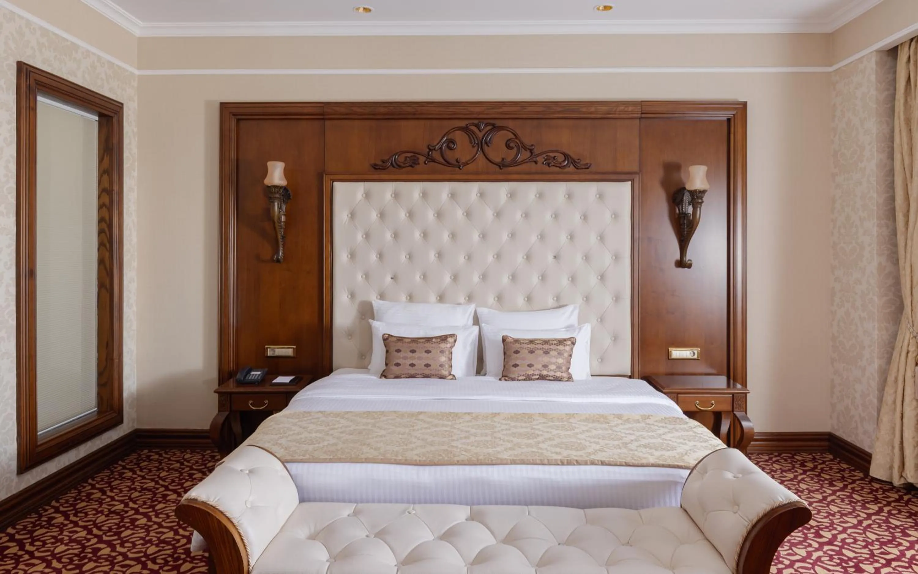 Bedroom, Bed in Shamakhi Palace Sharadil