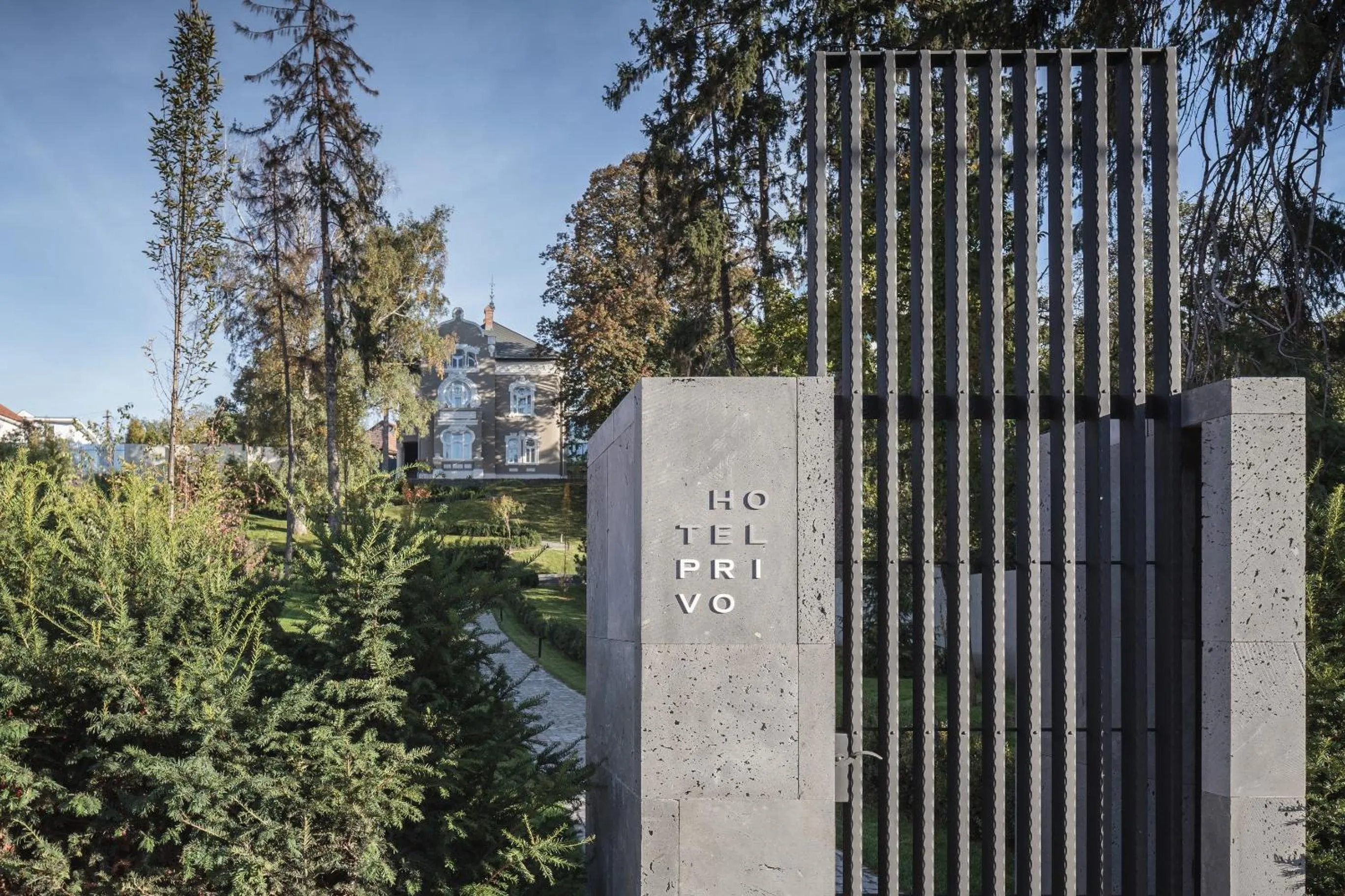 Bird's eye view in Villa Csonka by Privo