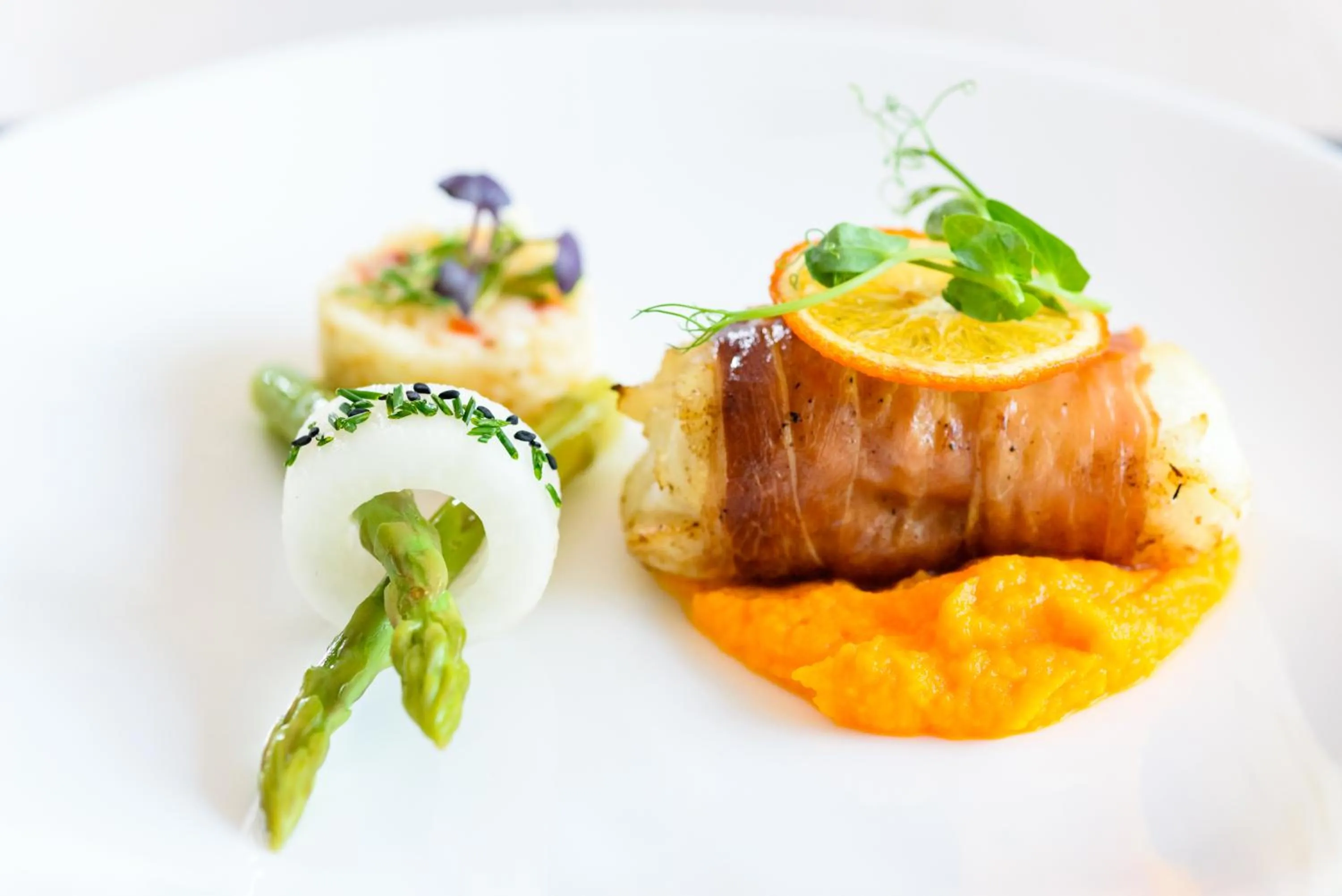 Food close-up in Villa Csonka by Privo