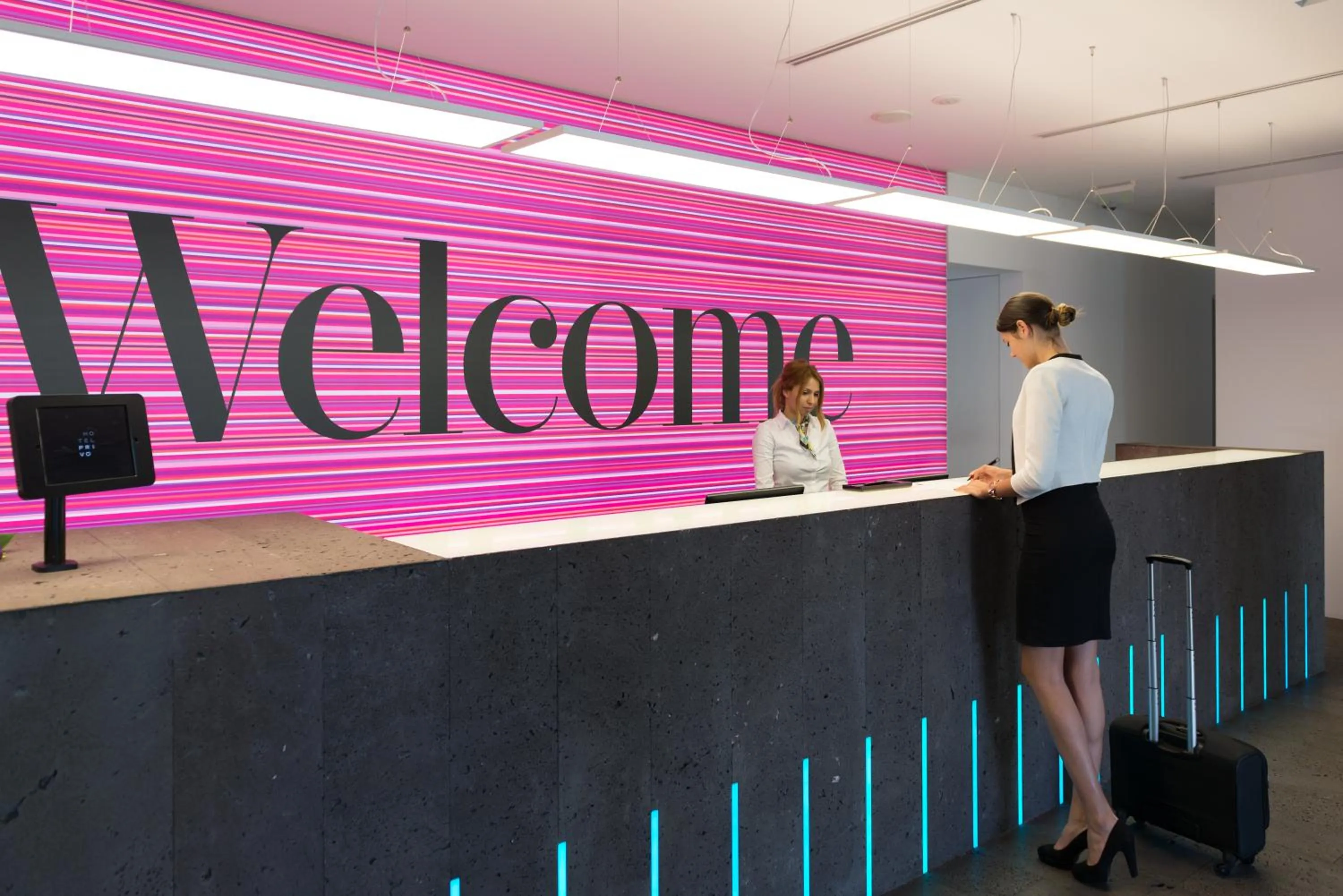 Lobby or reception in Villa Csonka by Privo