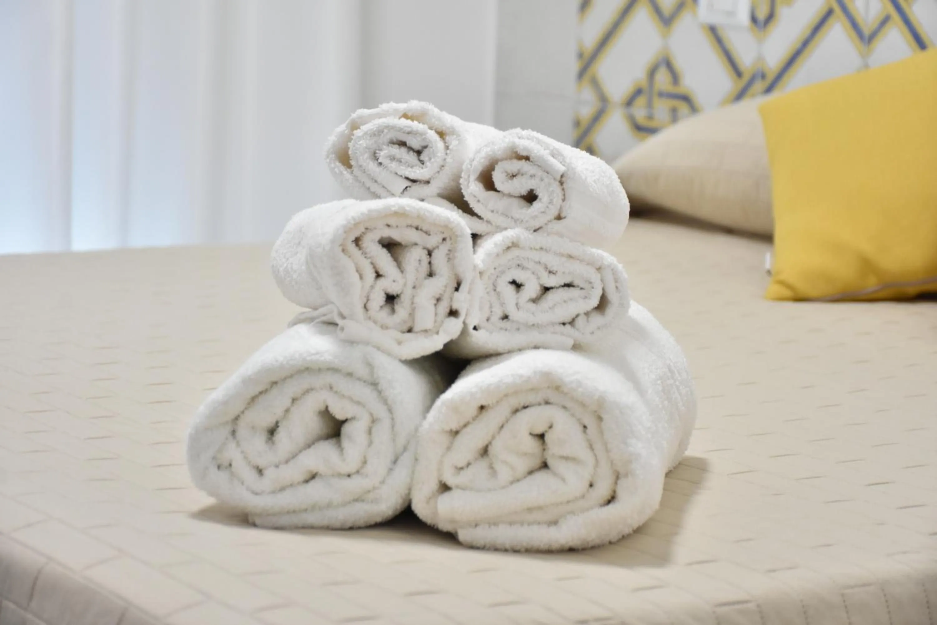 Bed in Hotel Villa del Sole