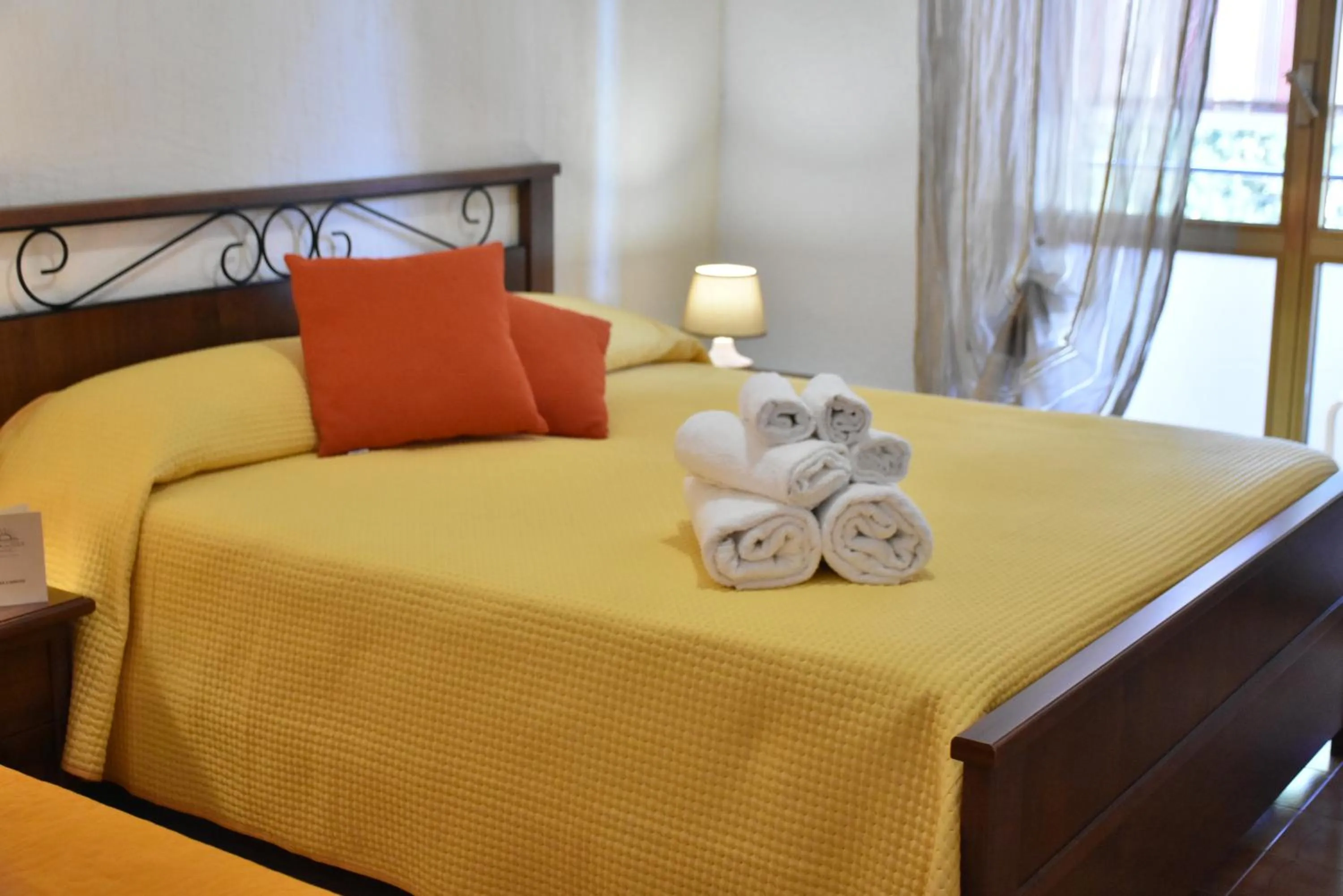 Bed in Hotel Villa del Sole