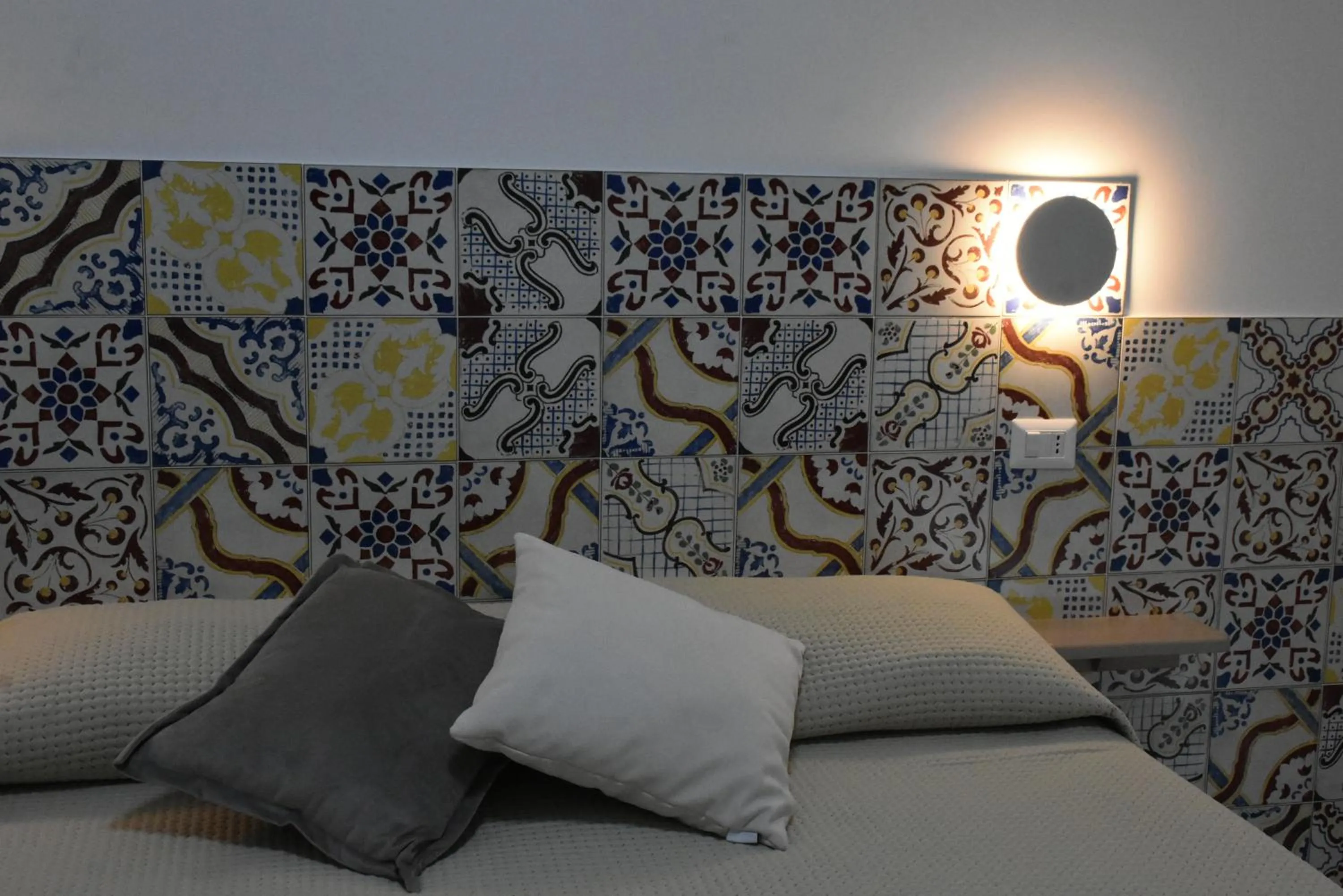 Bed in Hotel Villa del Sole