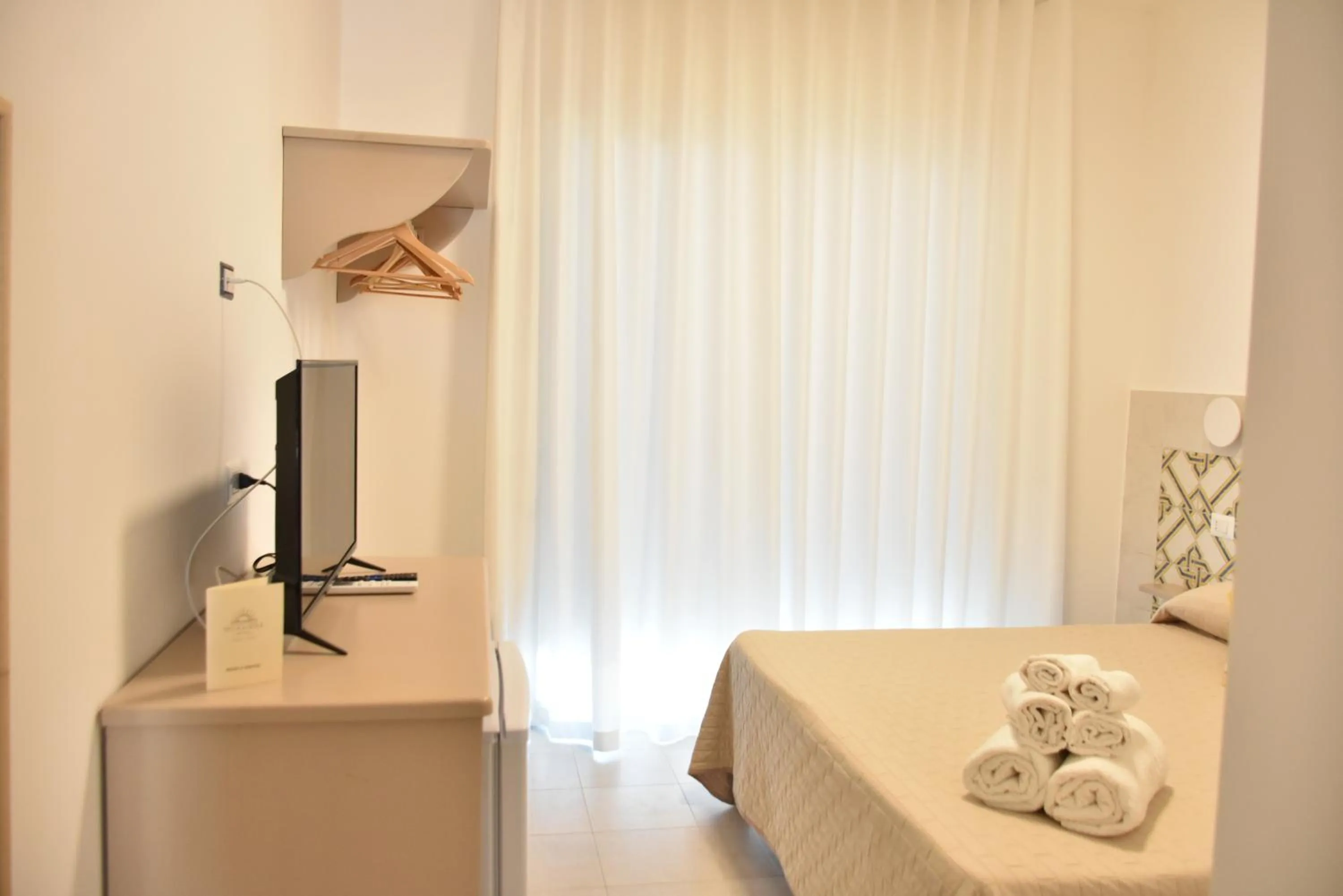 Bed in Hotel Villa del Sole