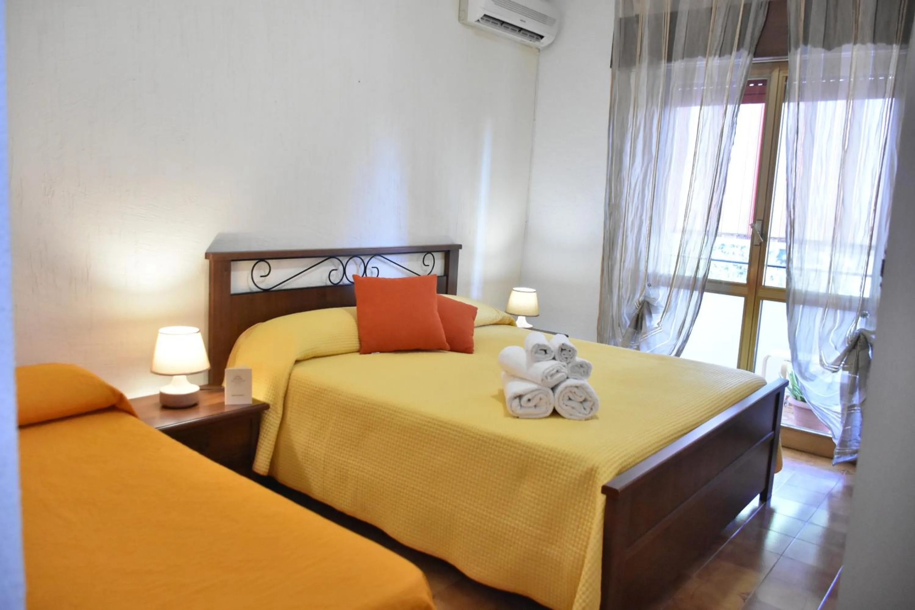 Bed in Hotel Villa del Sole