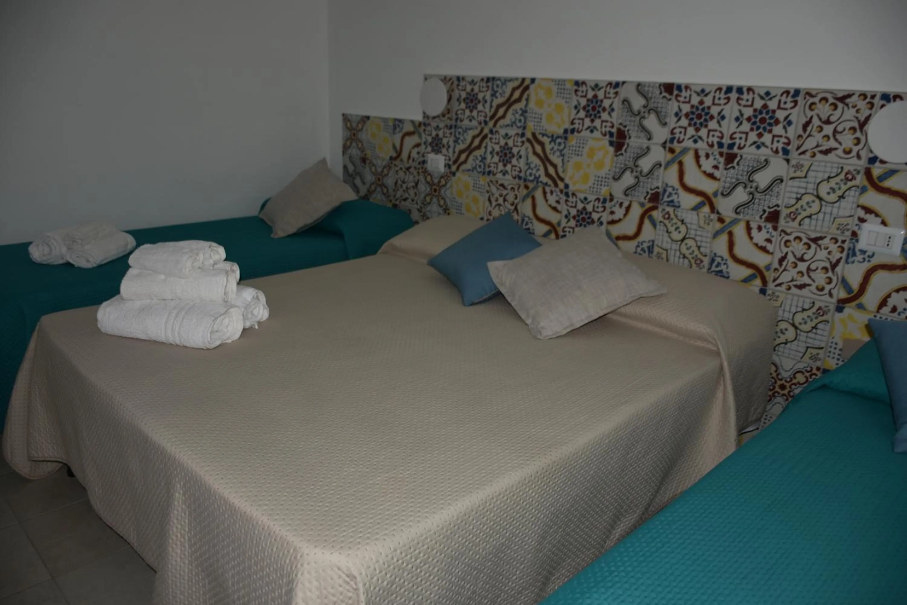 Bed in Hotel Villa del Sole