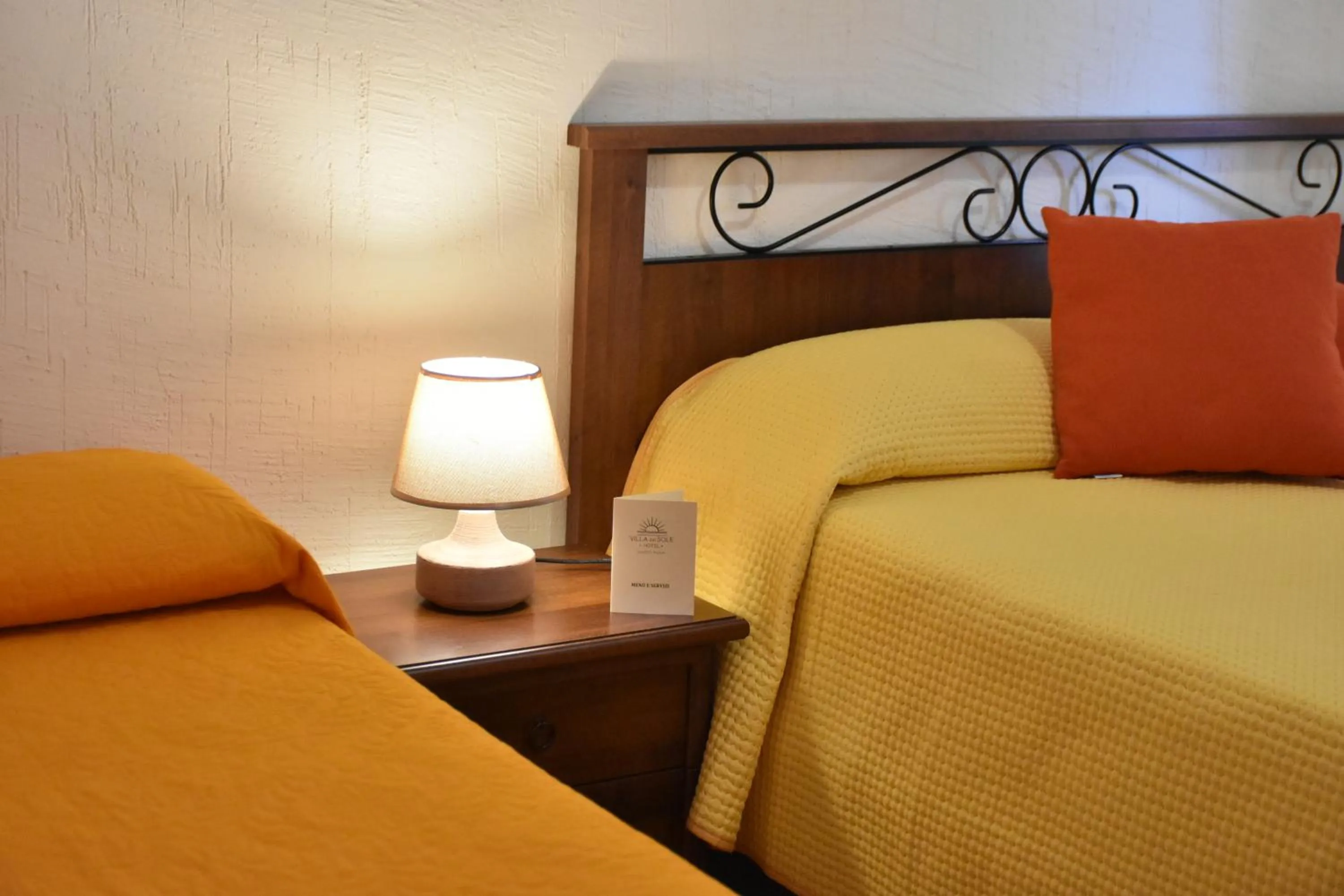 Bed in Hotel Villa del Sole