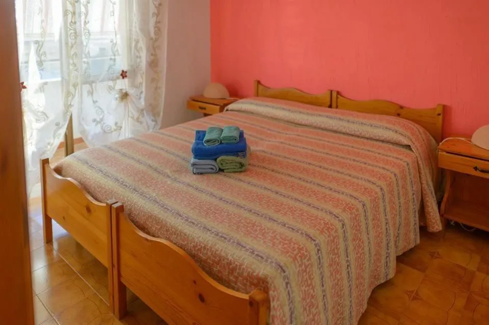 Bed in Hotel Villa del Sole