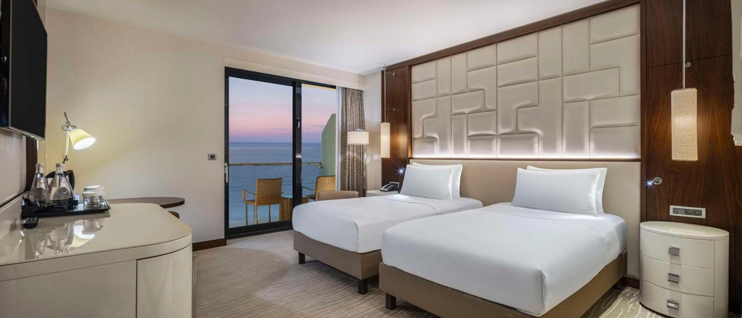 Bed in Hilton Batumi