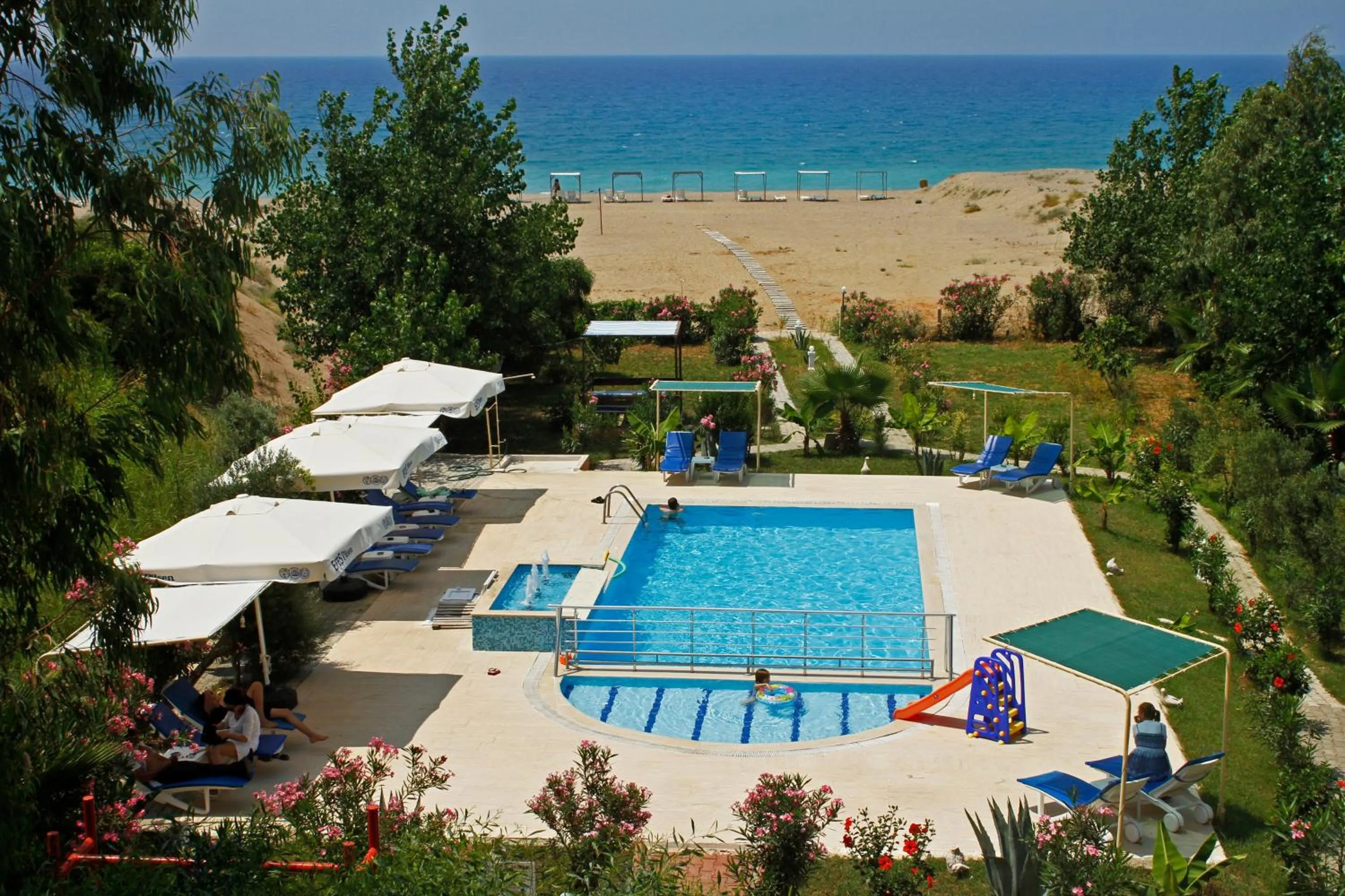Swimming pool in Hotel Grün