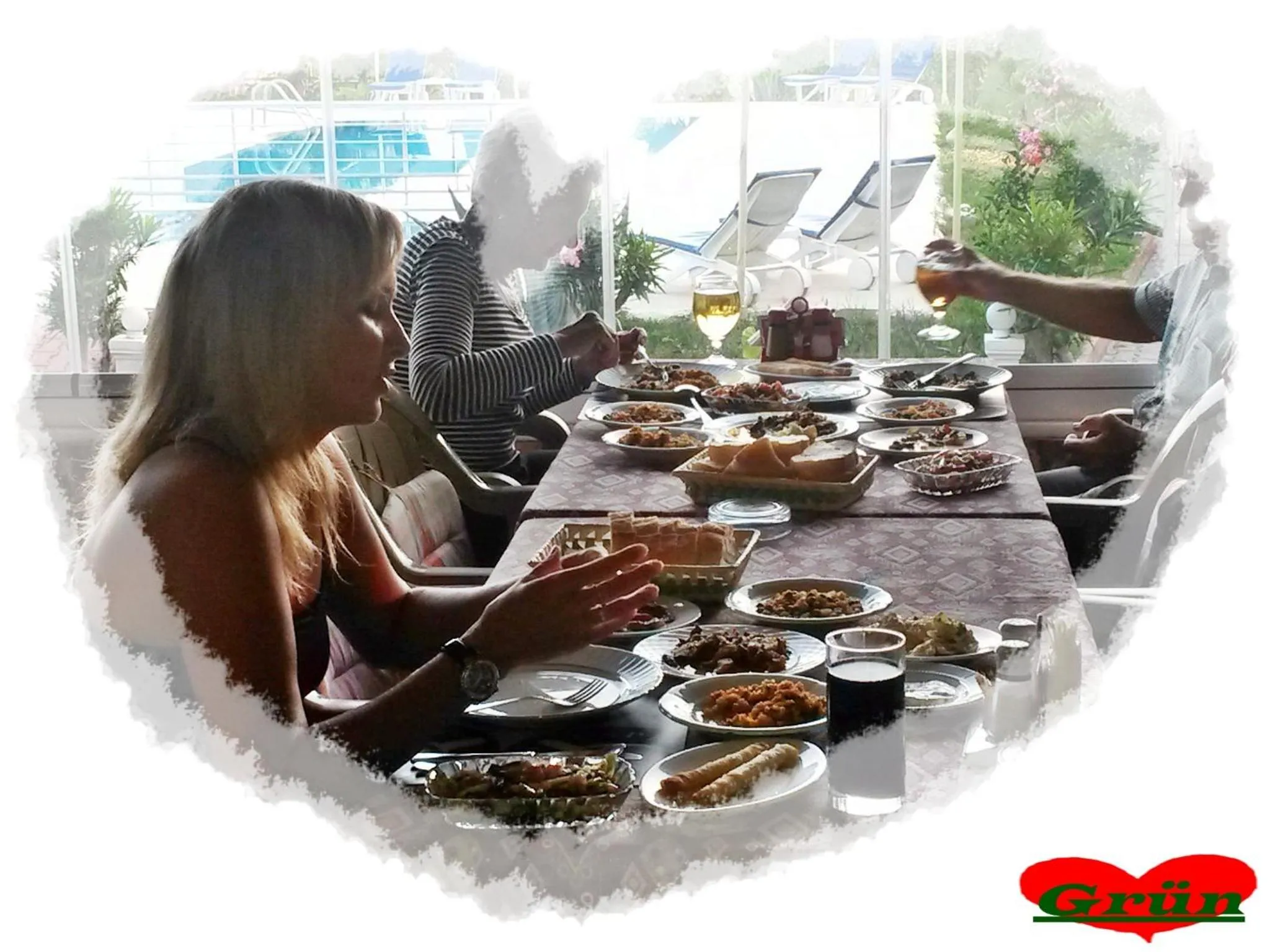 Dinner in Hotel Grün