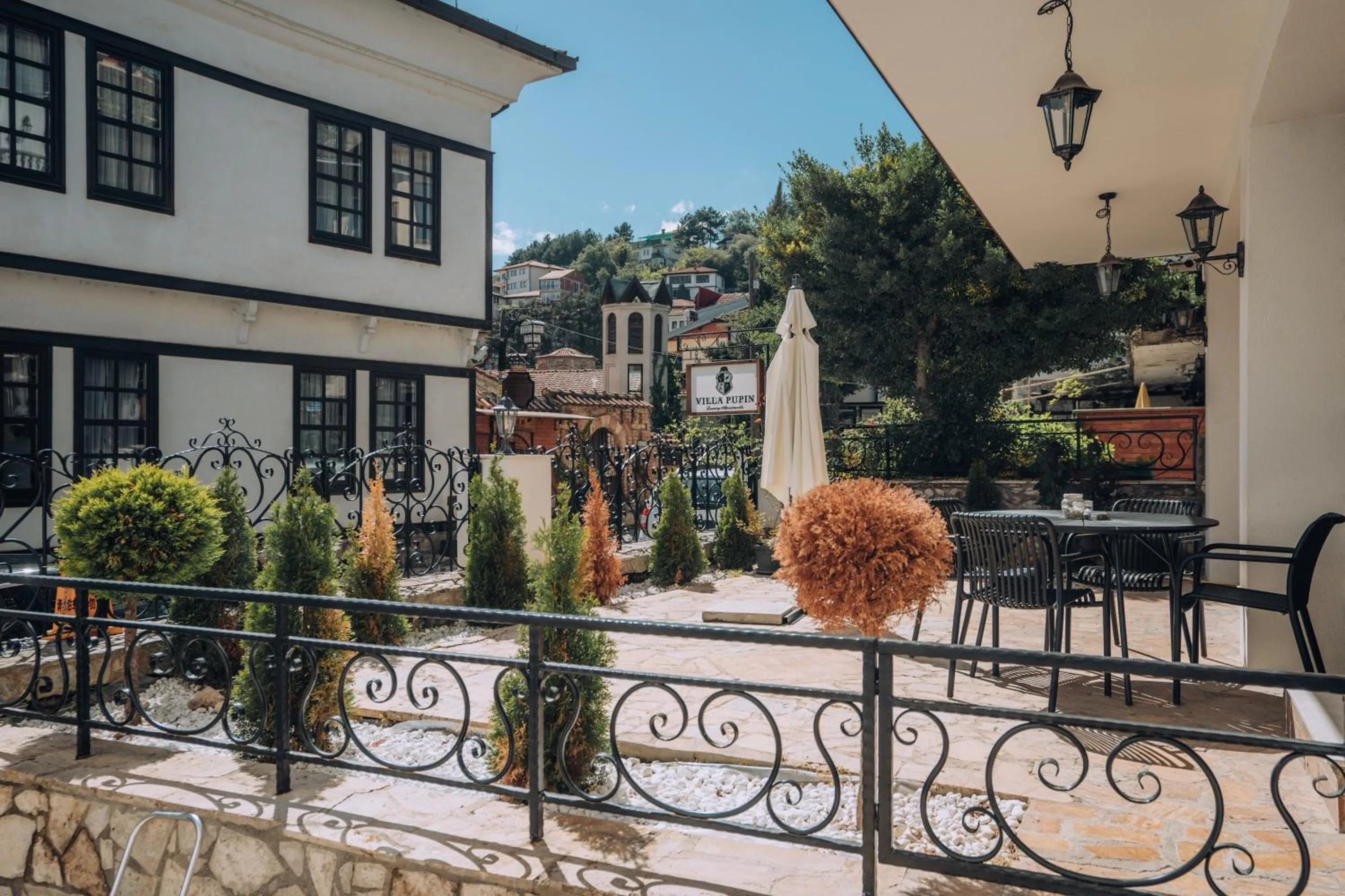 Balcony/Terrace in Villa Pupin SARAISTE