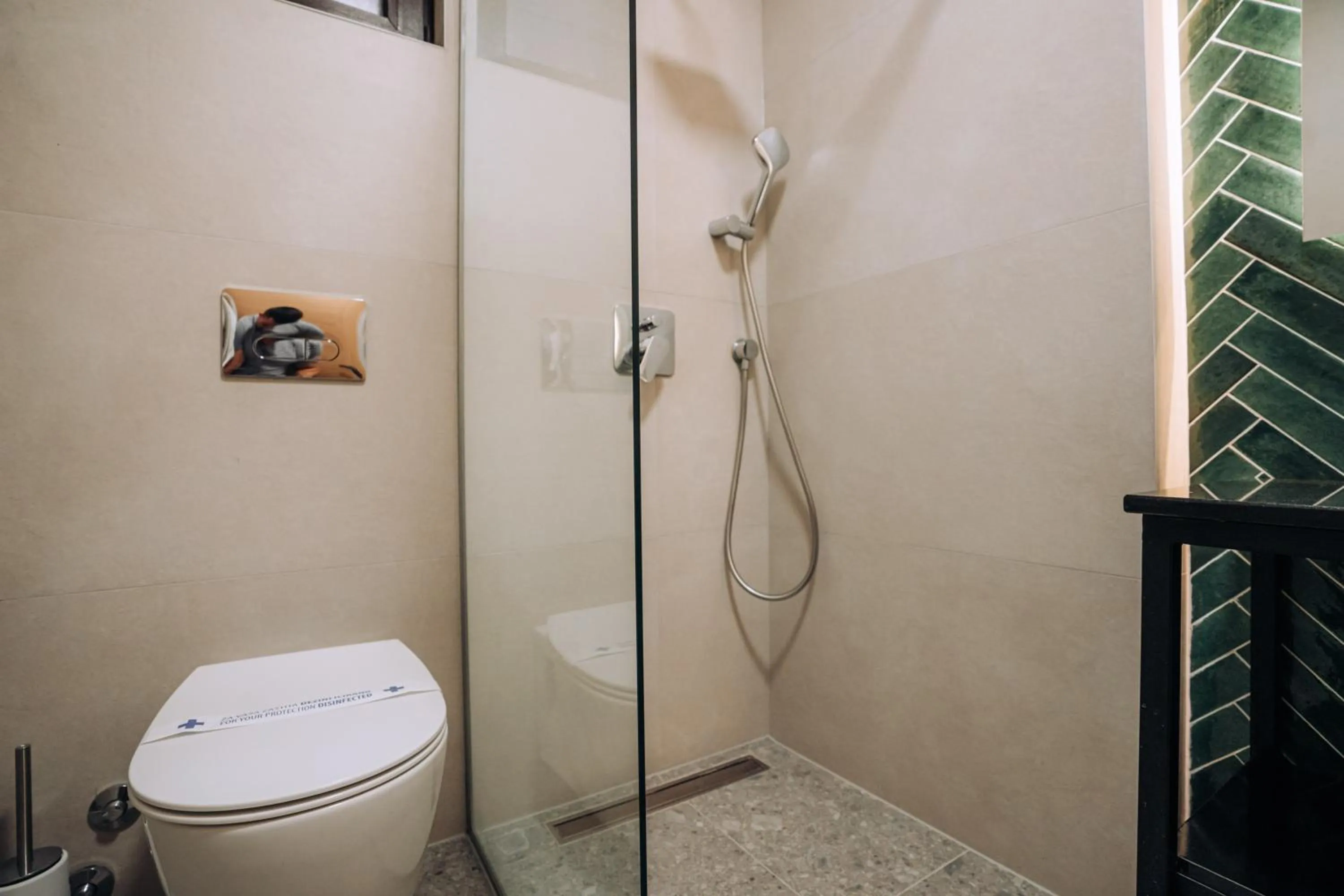 Shower in Villa Pupin SARAISTE