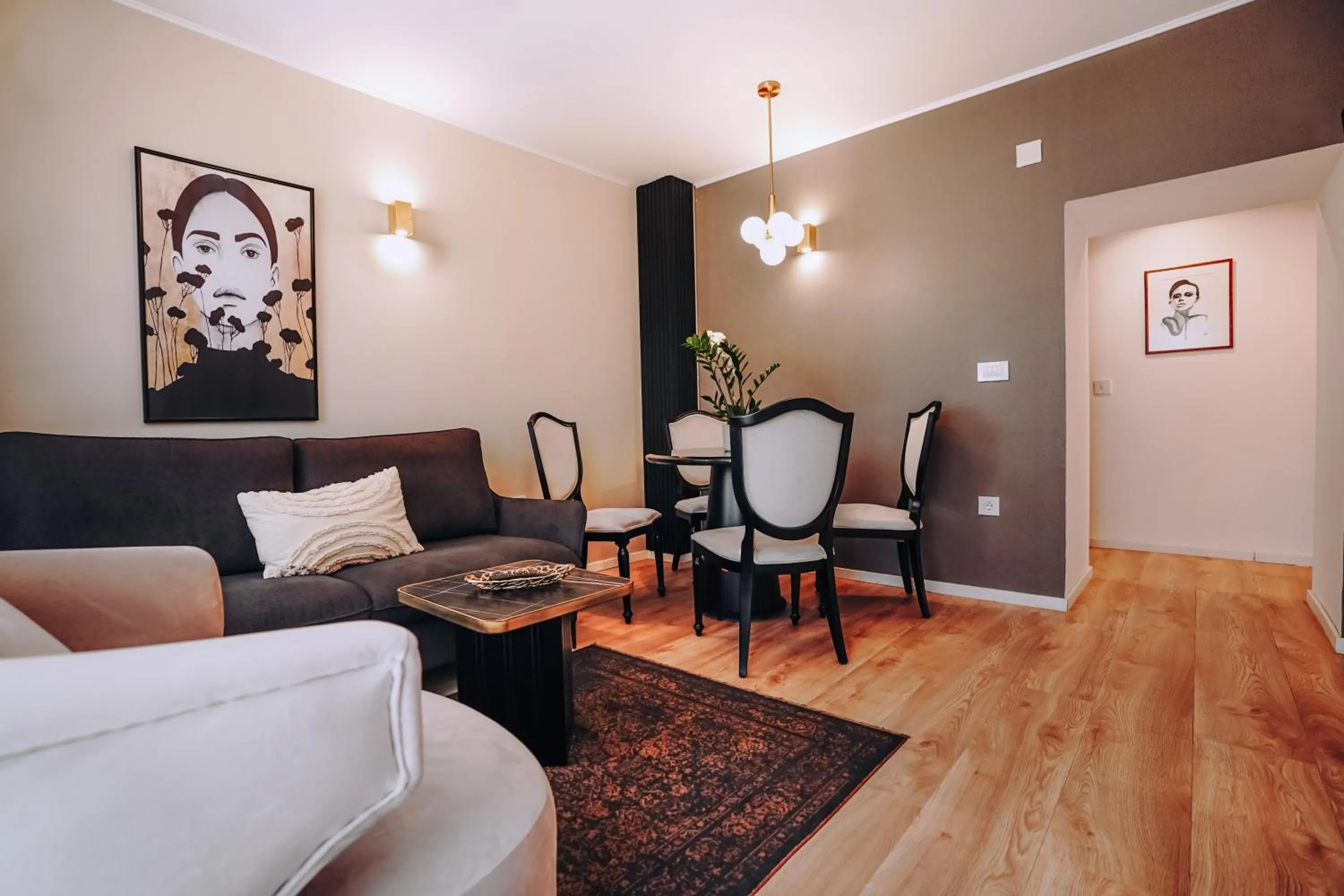 Living room in Villa Pupin SARAISTE