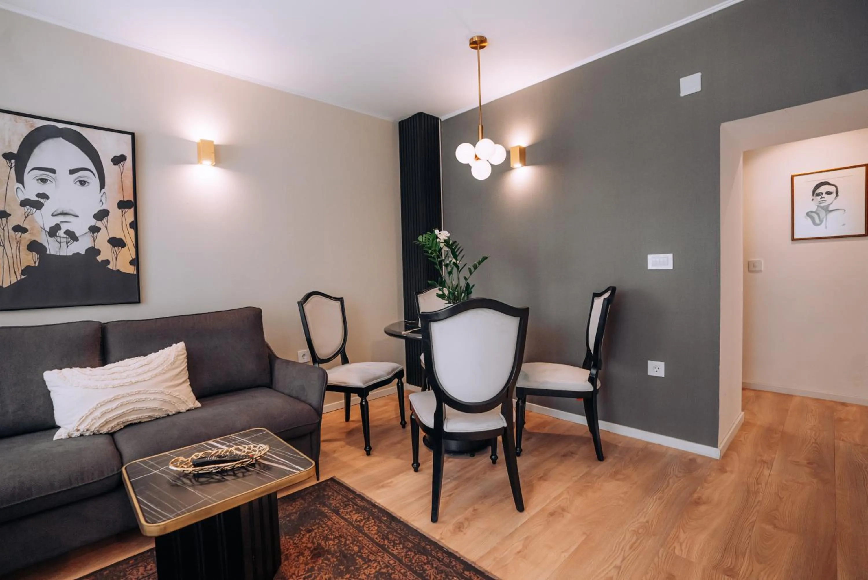 Living room in Villa Pupin SARAISTE