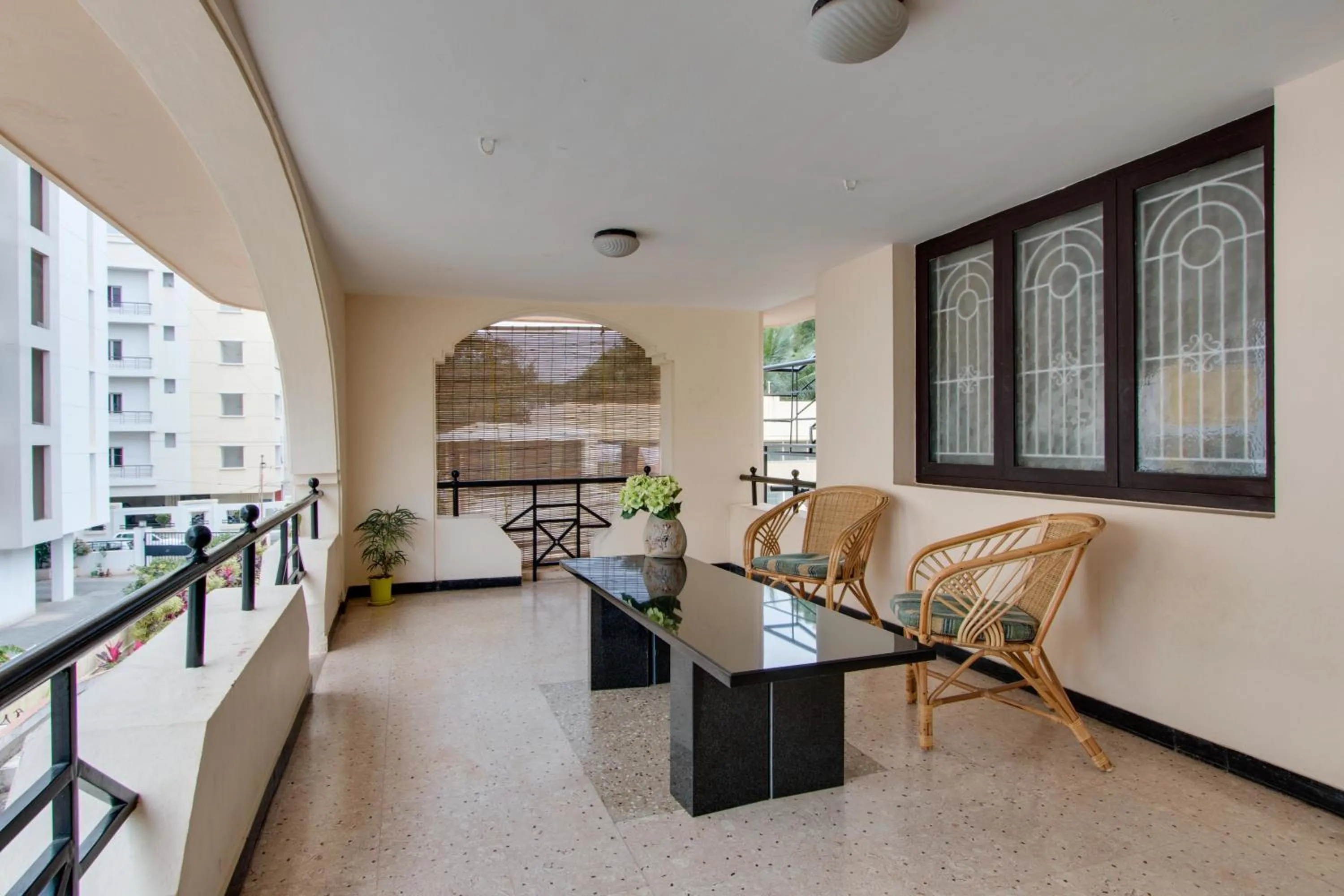 Balcony/Terrace in Corner Stay Serviced Apartment-Racecourse