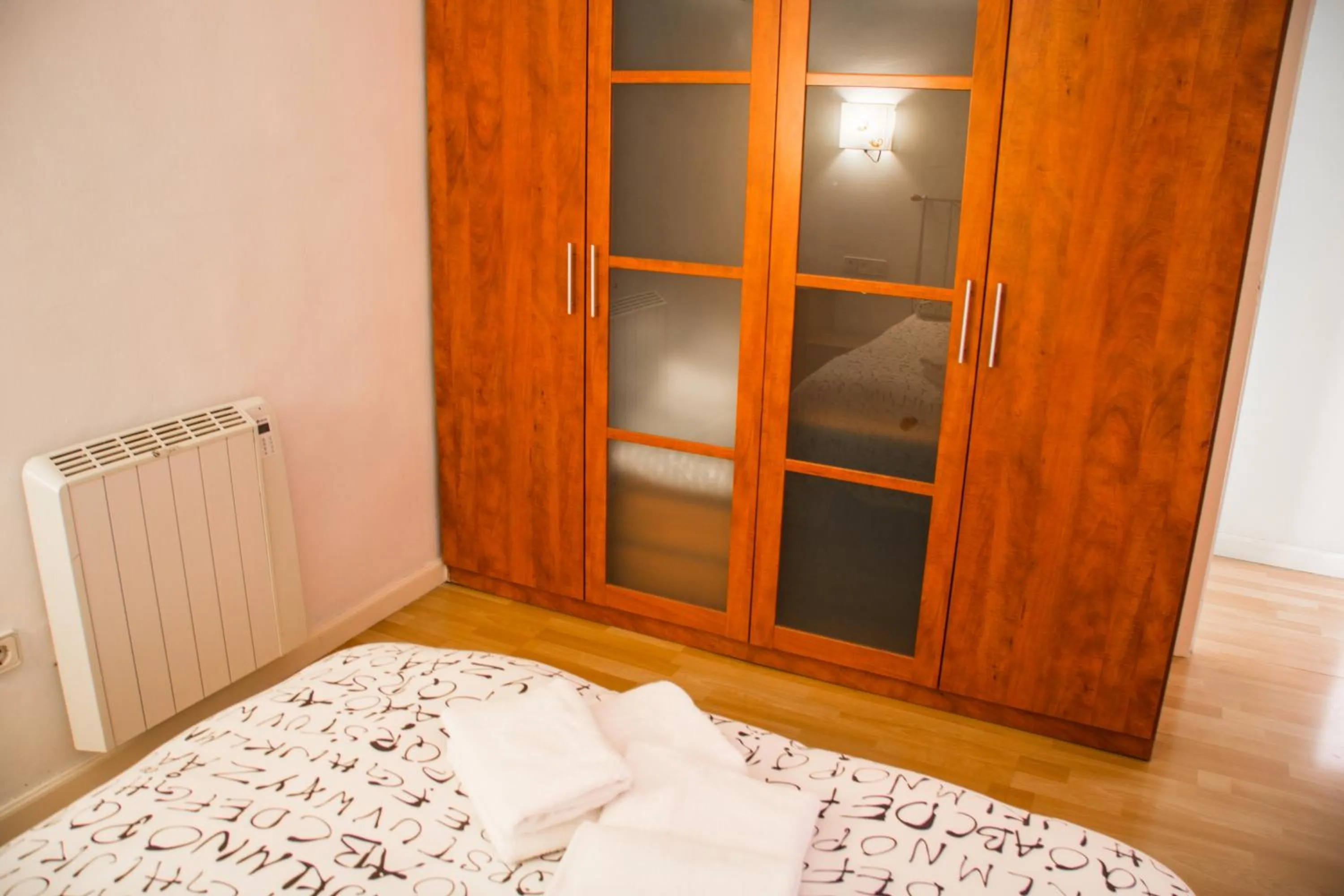 Decorative detail, Bed in A Home in Barcelona