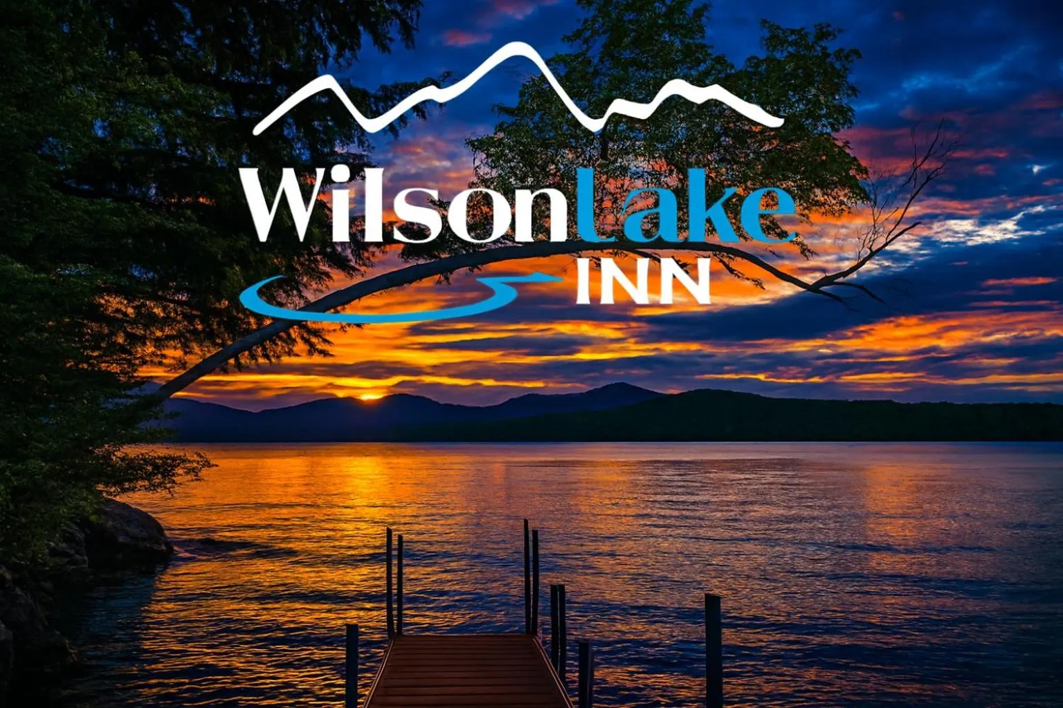 Lake view in Wilson Lake Inn