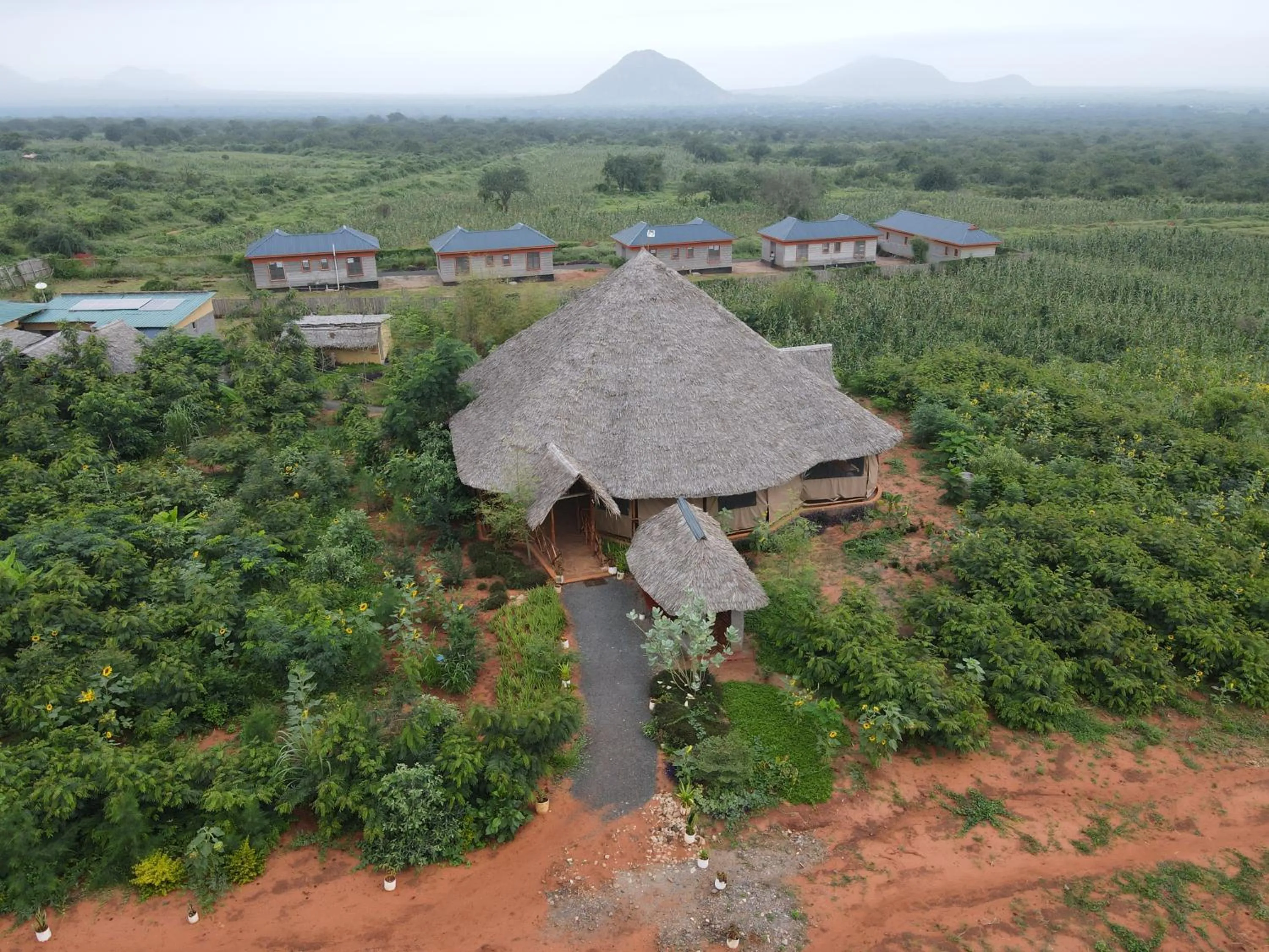 Property building in Tausa Tsavo Eco Lodge