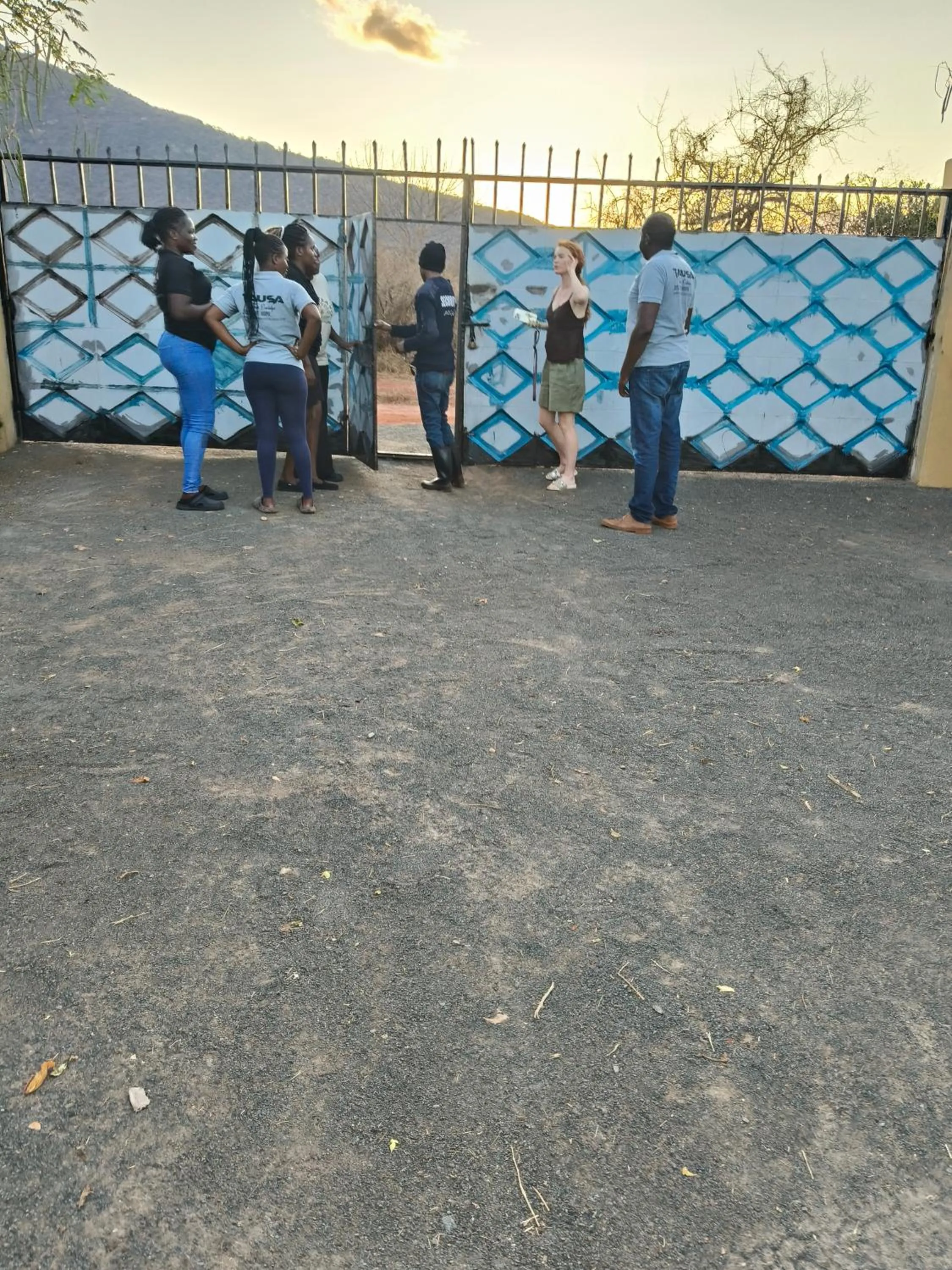 group of guests in Tausa Tsavo Eco Lodge
