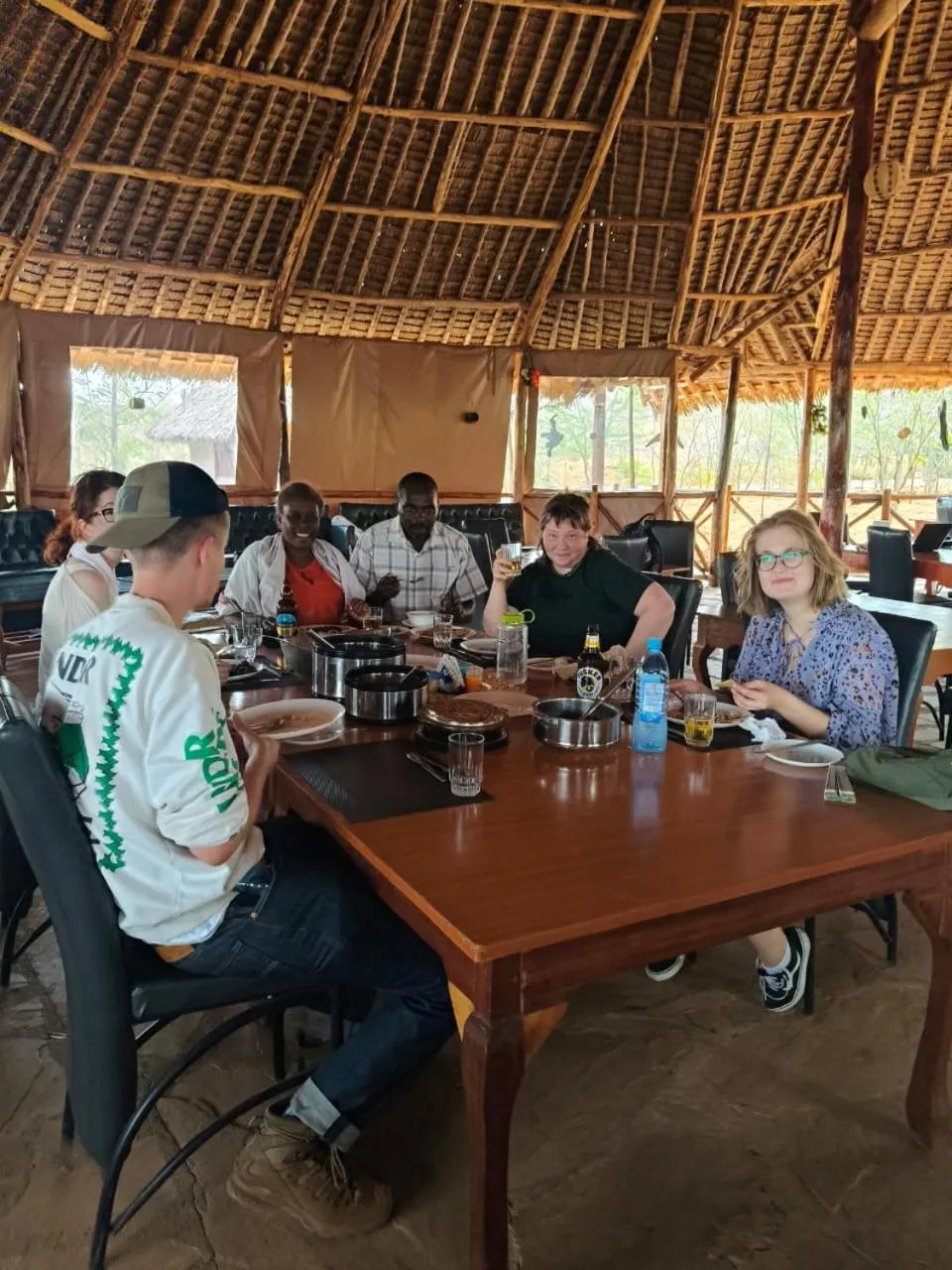 Restaurant/places to eat in Tausa Tsavo Eco Lodge