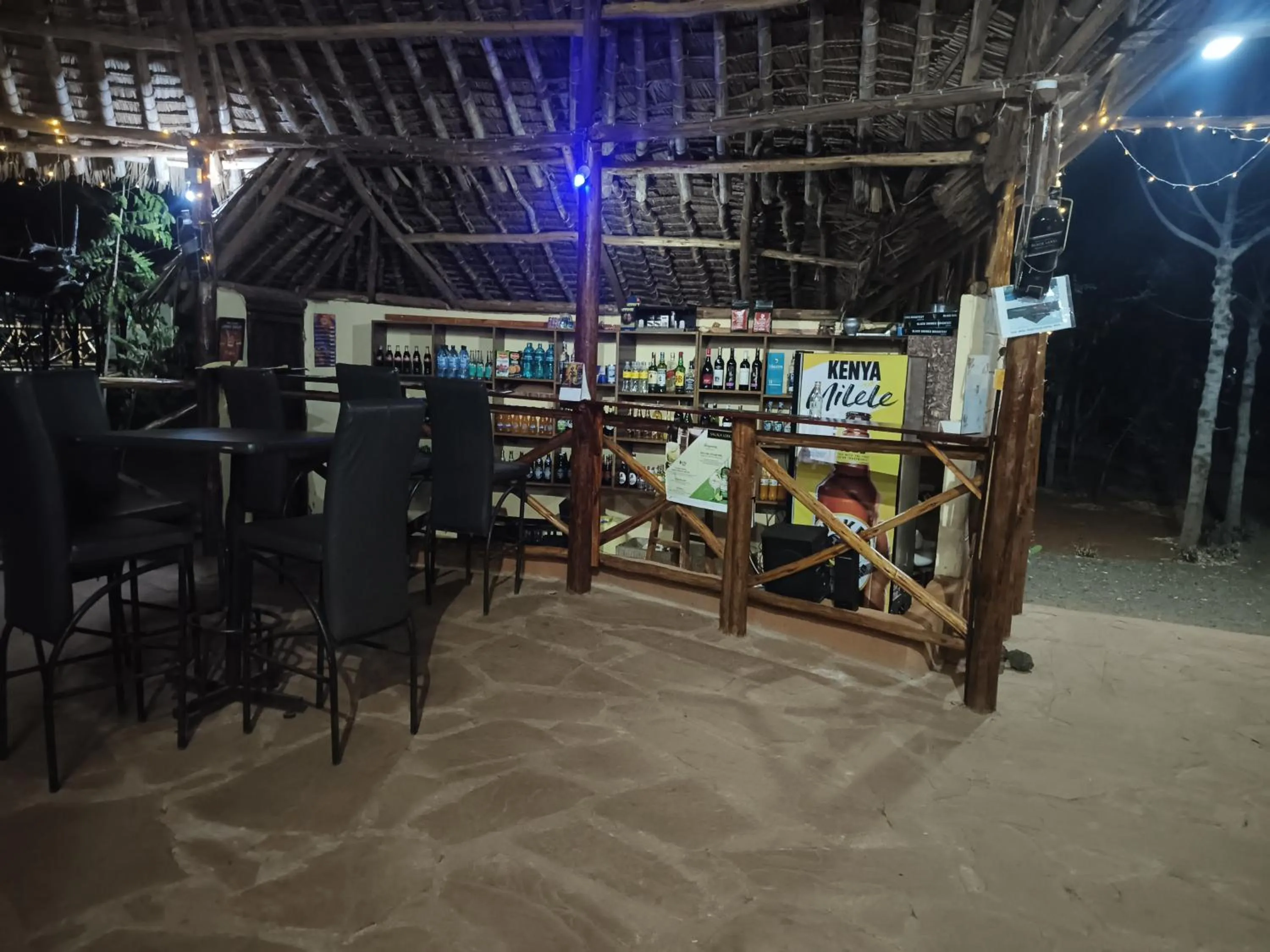 Lounge or bar in Tausa Tsavo Eco Lodge