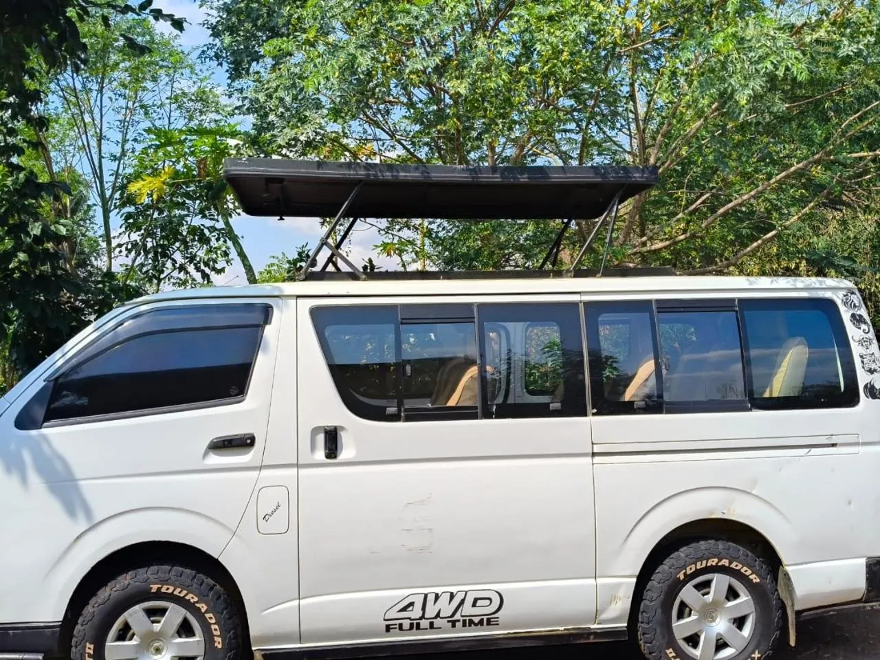 Garden view in Tausa Tsavo Eco Lodge