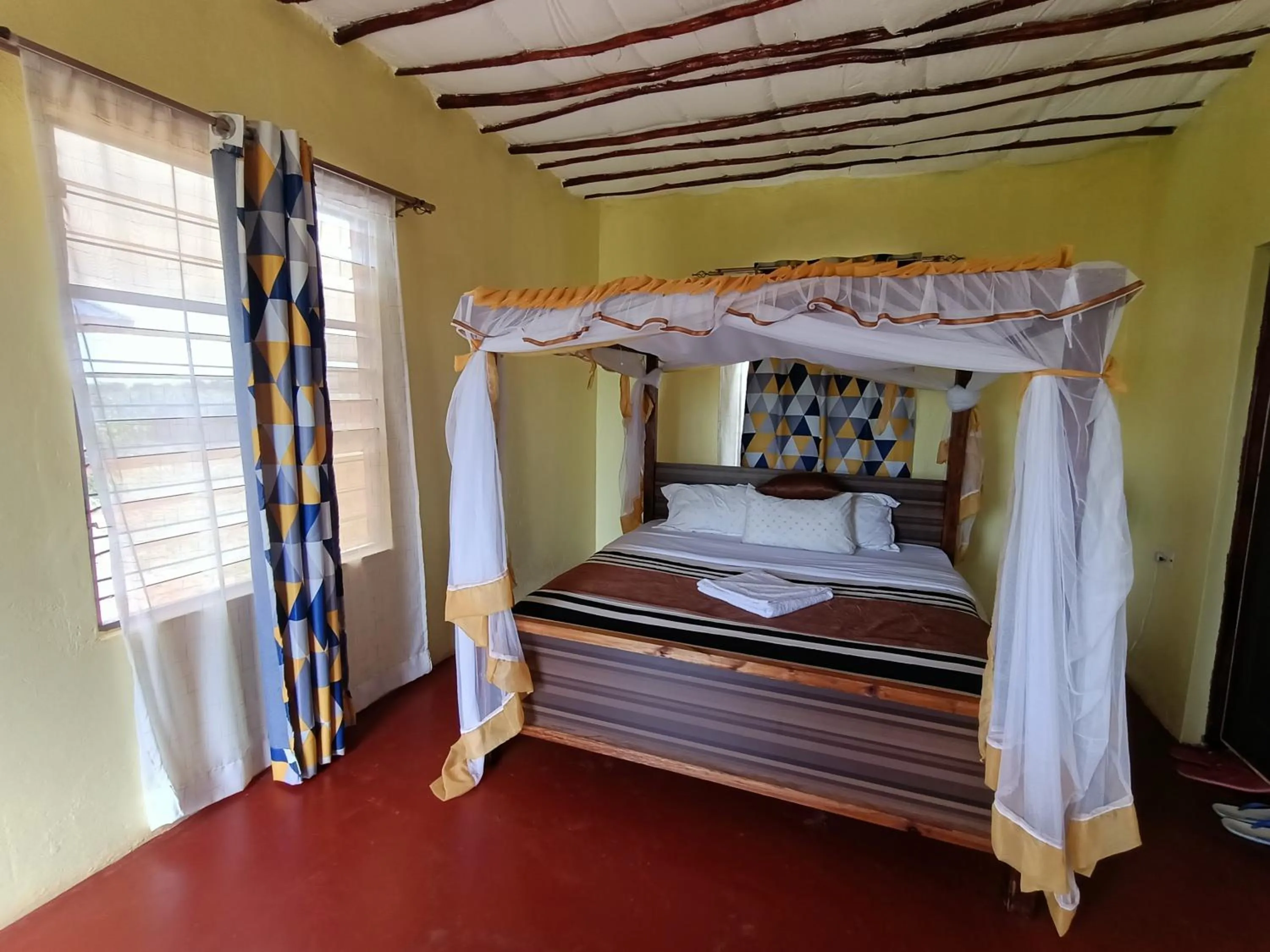 Bedroom, Bed in Tausa Tsavo Eco Lodge