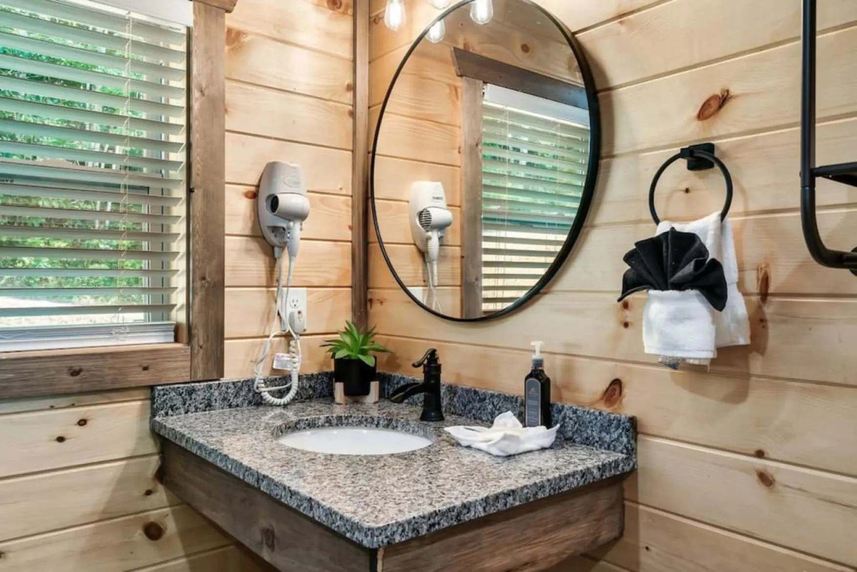 Shower in Tranquil Mountain Getaway By Ghosal Luxury Lodging