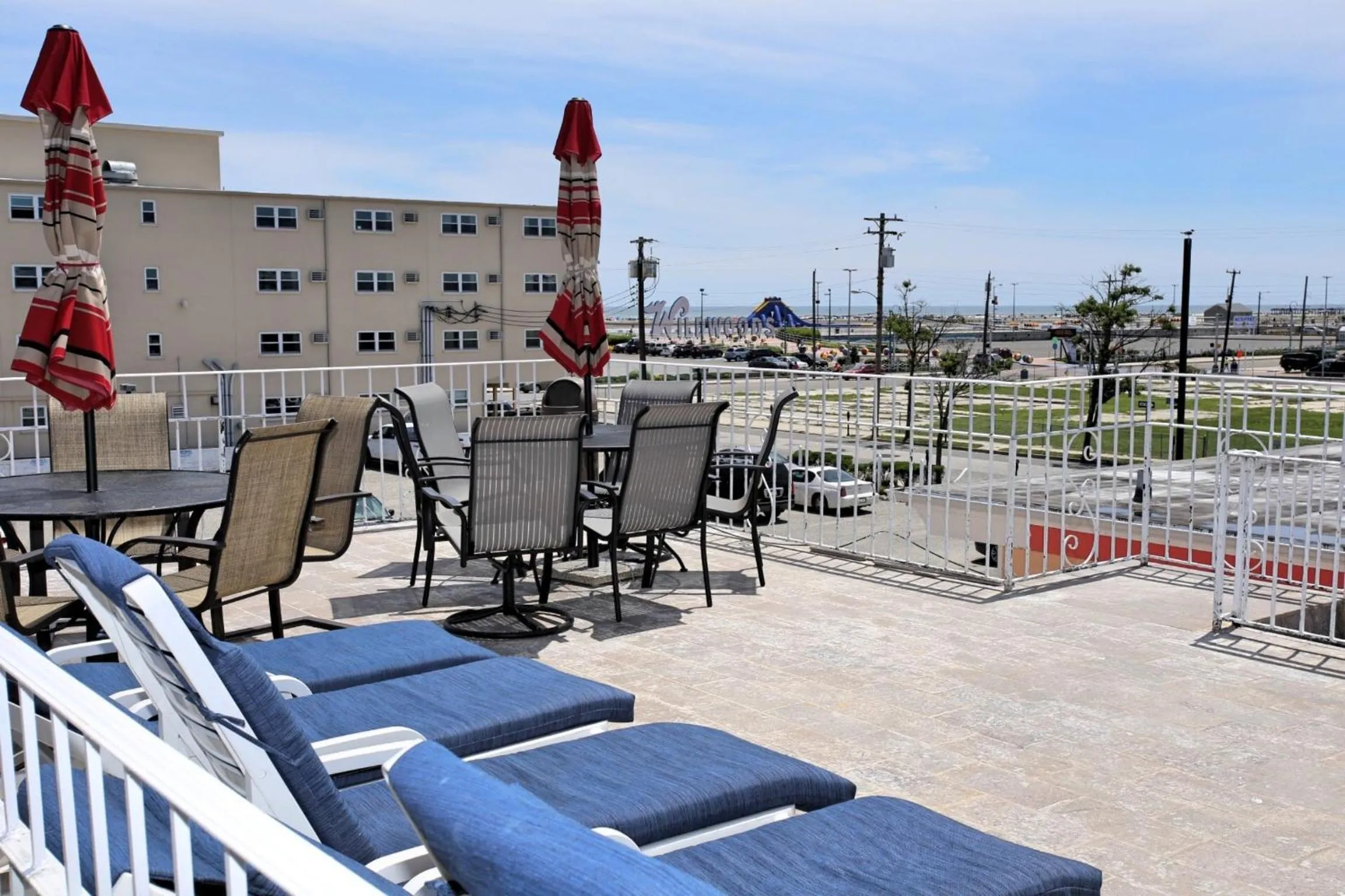 Patio in El Ray Motel
