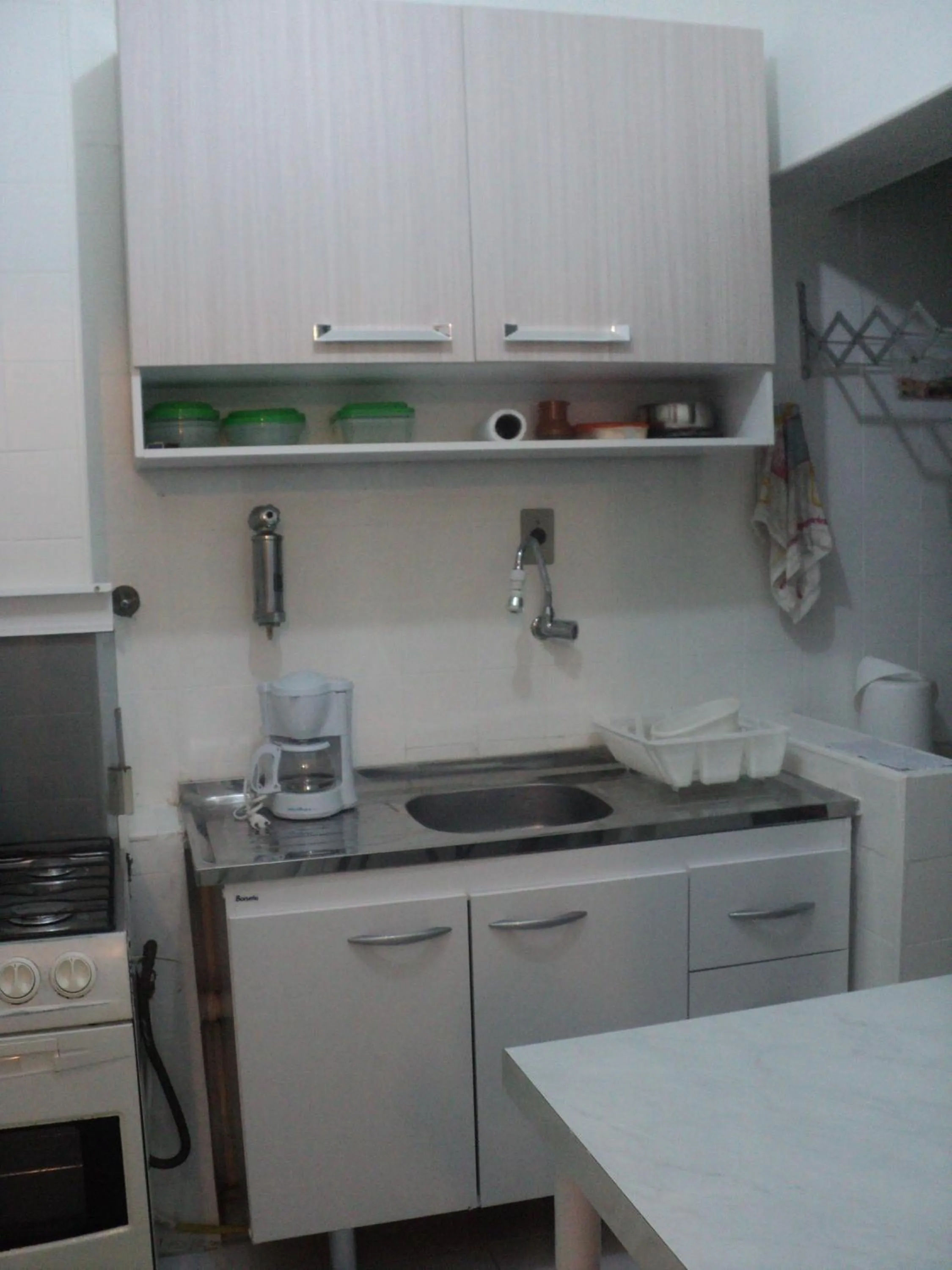 Kitchen or kitchenette in Apartamento Aconchegante