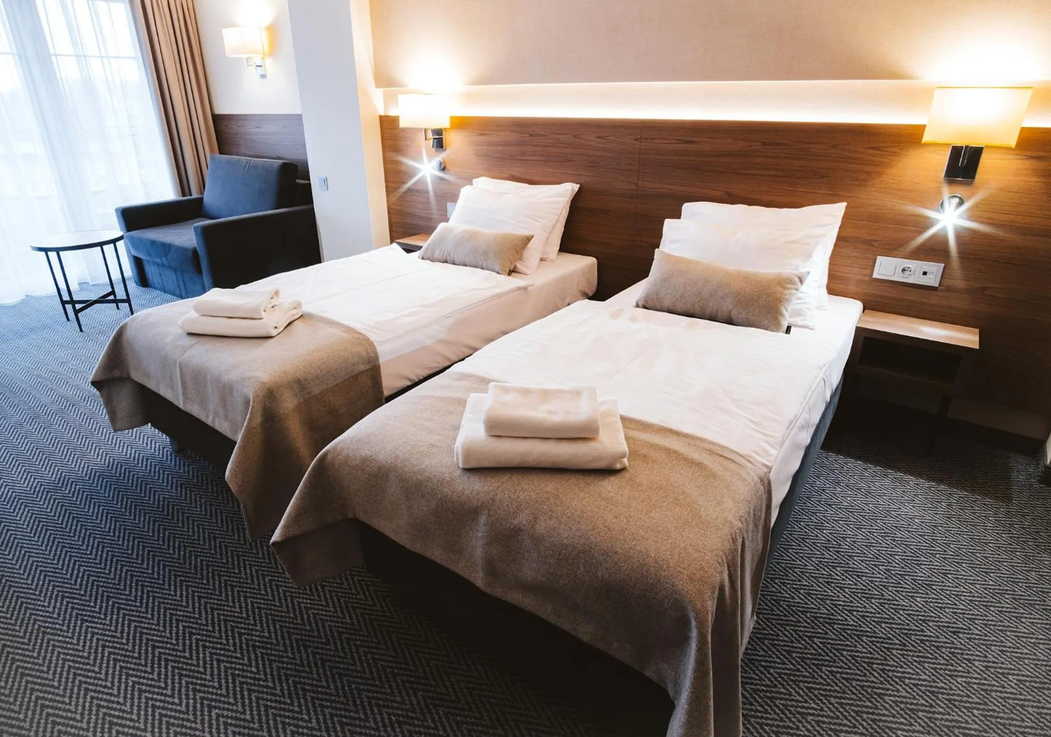 Bed in Hotel Piotr Spa&Wellness