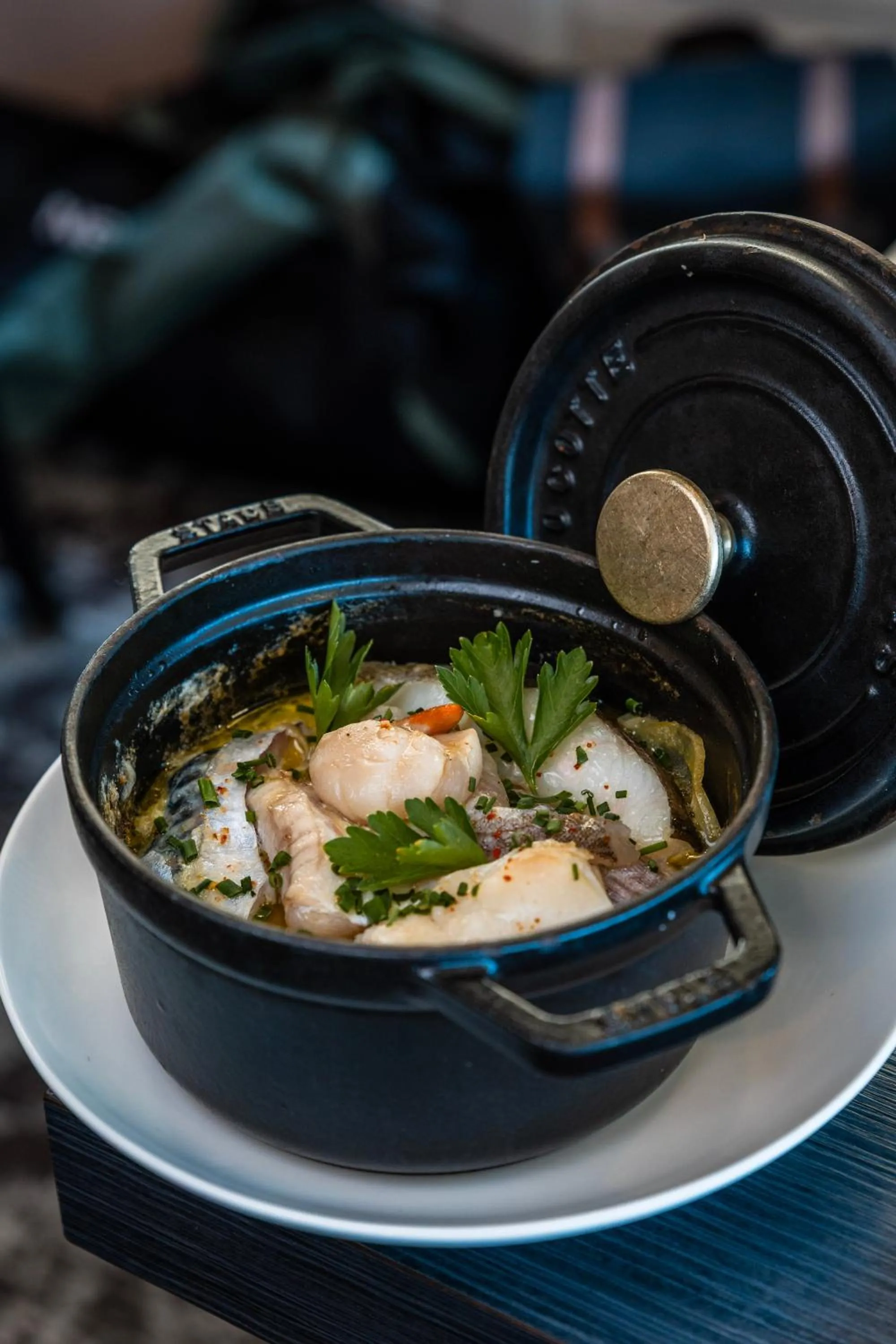 Food in Le Grand Hôtel de la Marine "face à la mer"