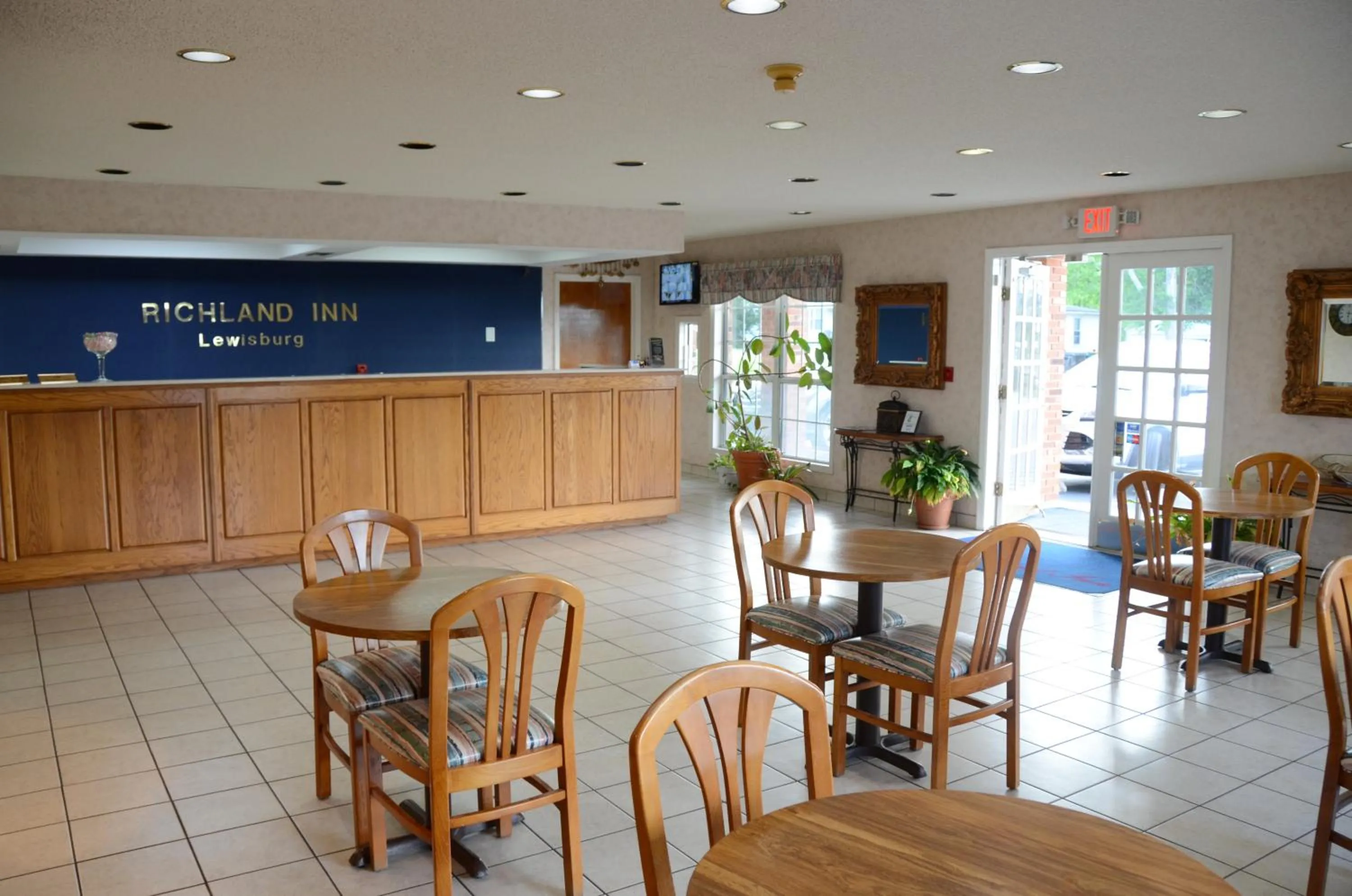 Lobby or reception in Richland Inn - Lewisburg