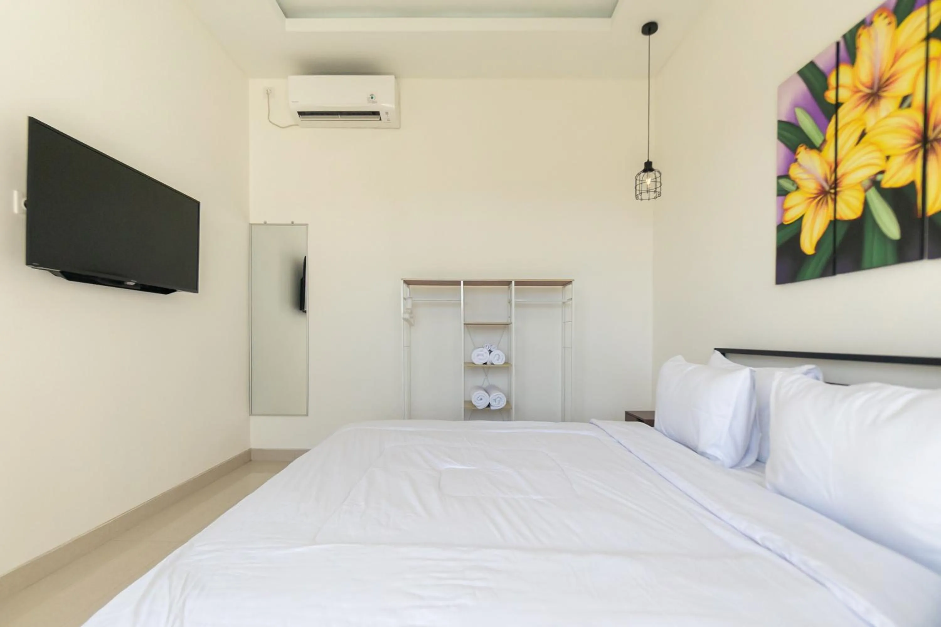 Bed in Villa Berlian Kuta